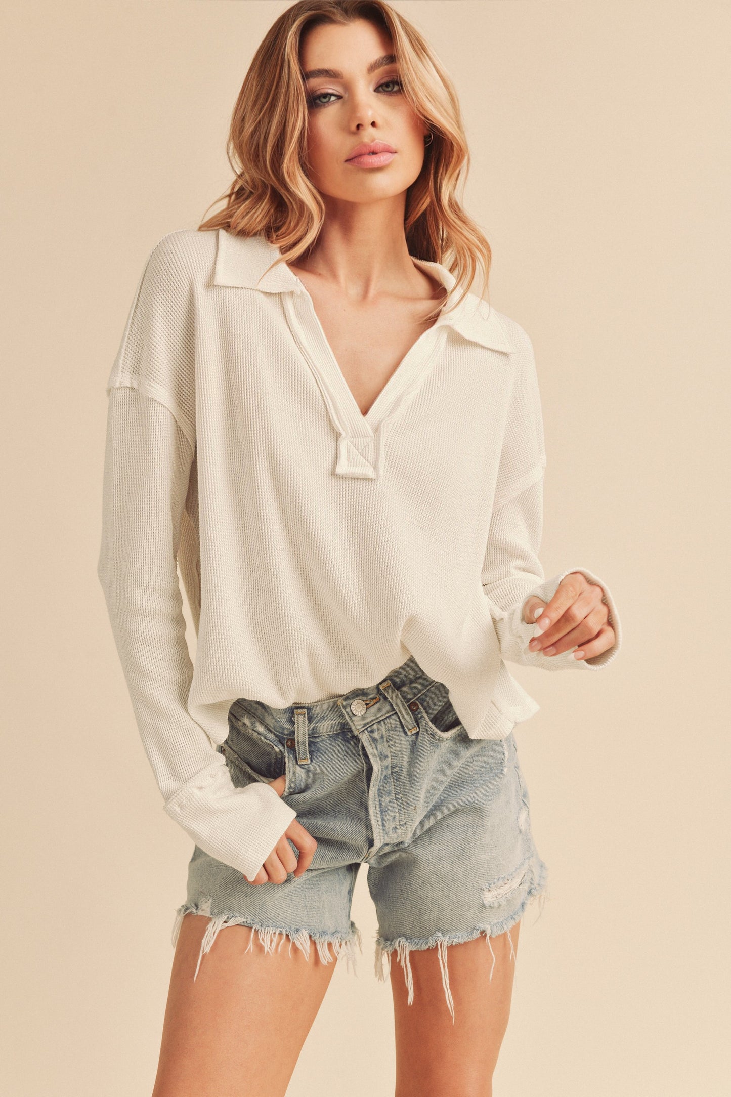 Thermal Long Sleeve - Off White