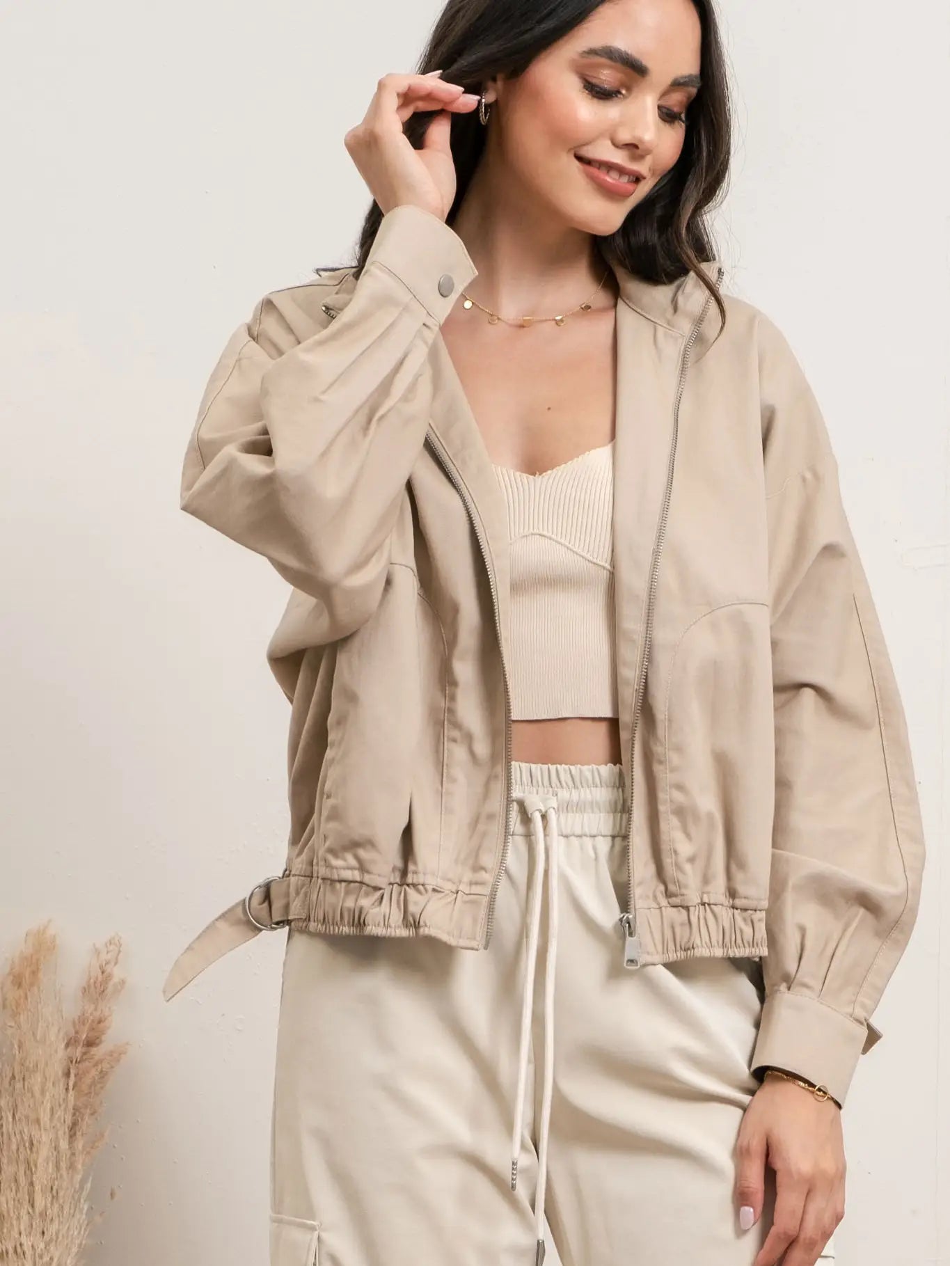 Bomber Jacket - Khaki