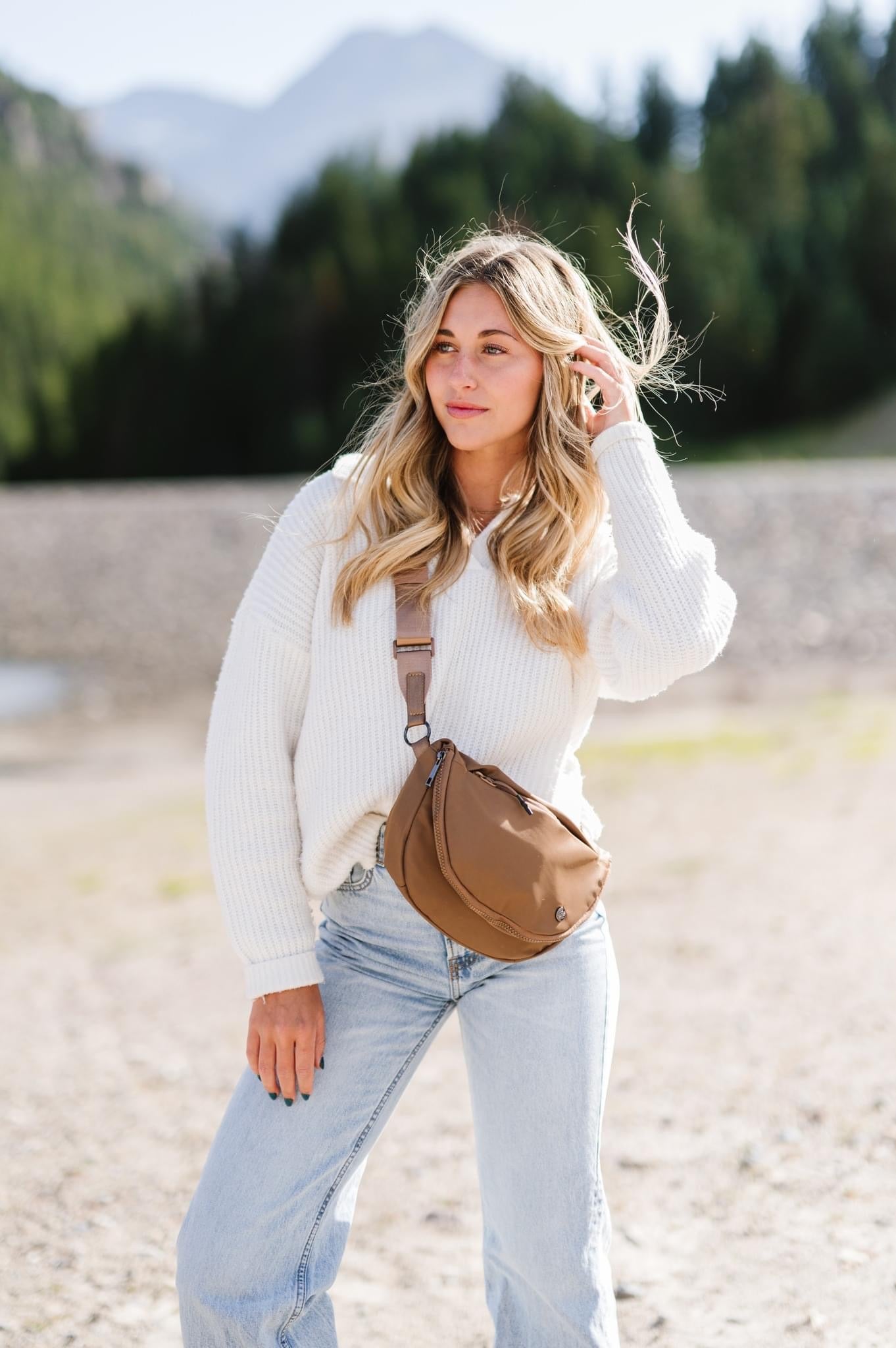 Margot Moon Belt Bag - Mocha