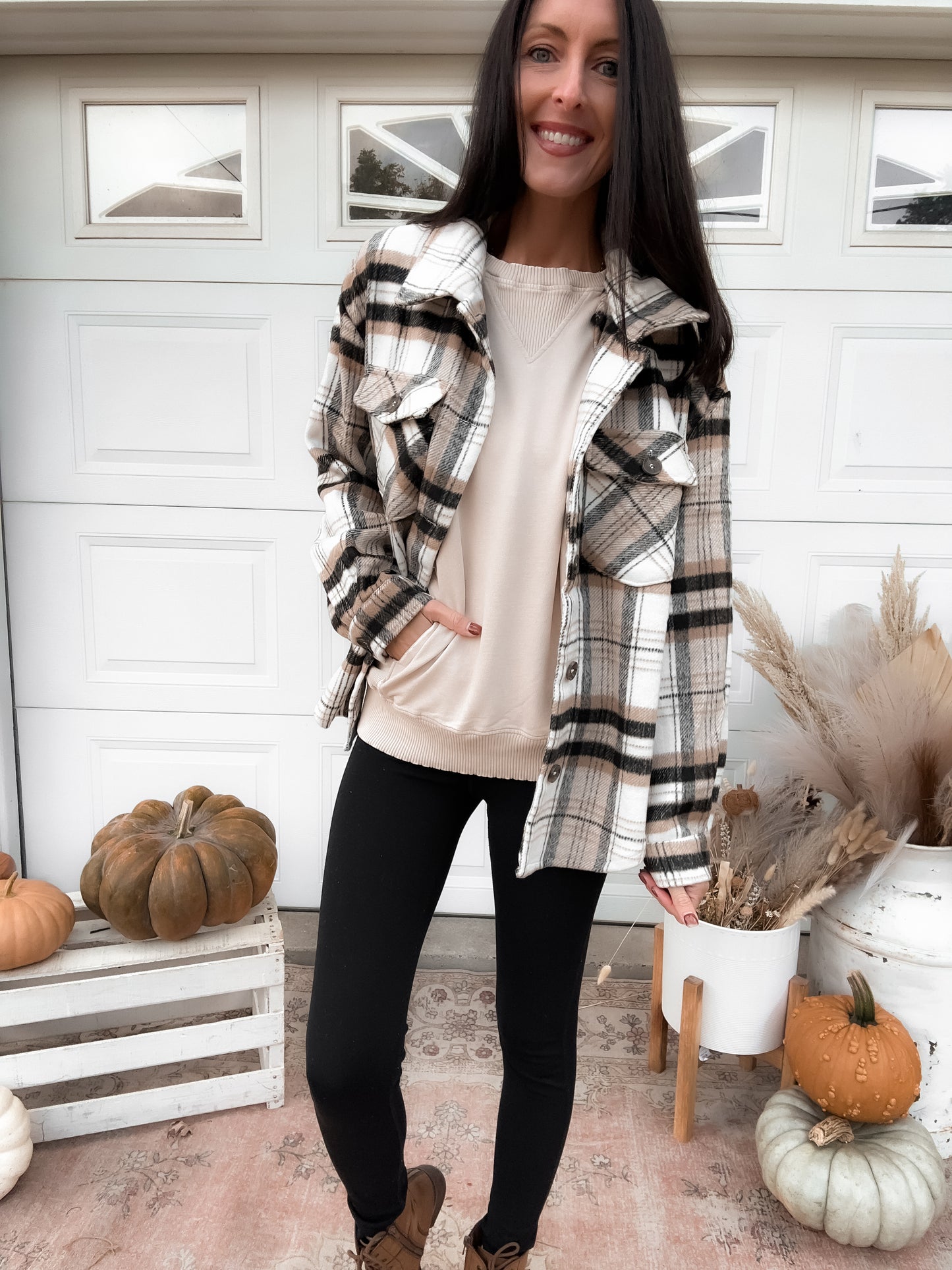 French Terry Pullover With Pockets