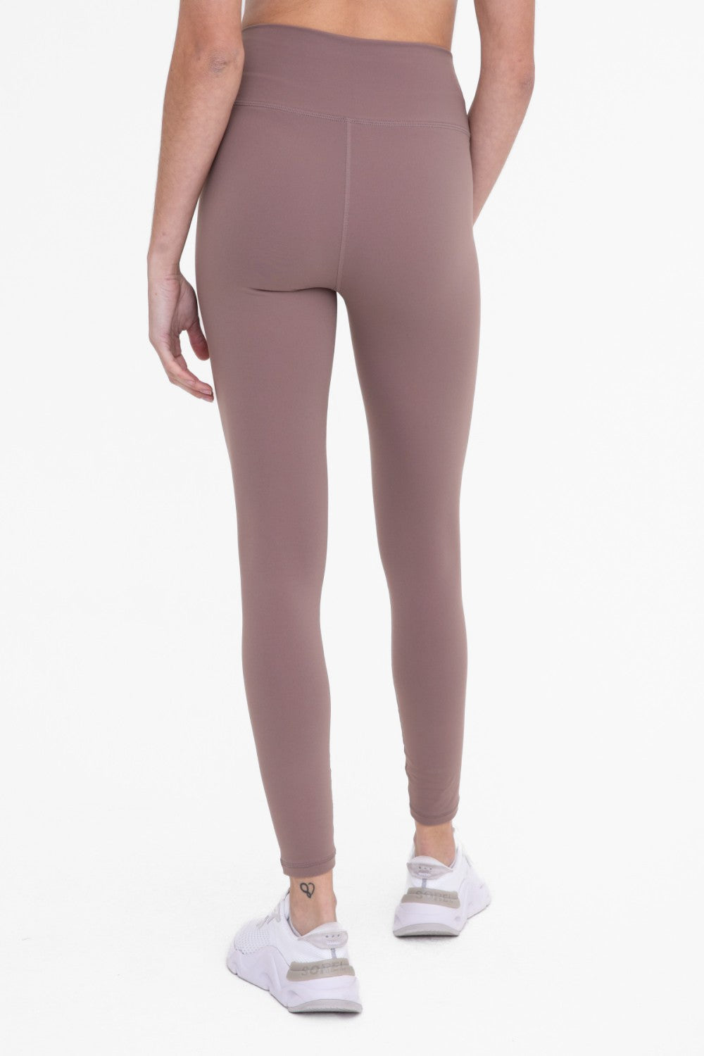 Essential Solid Leggings - Taupe