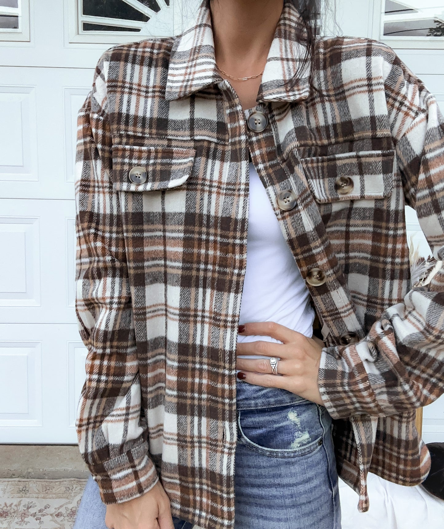 Vintage Plaid Shacket