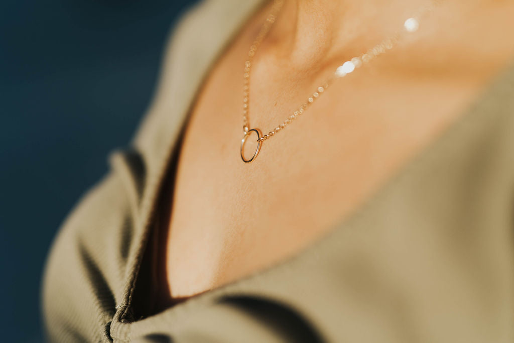 Maya Circle Necklace