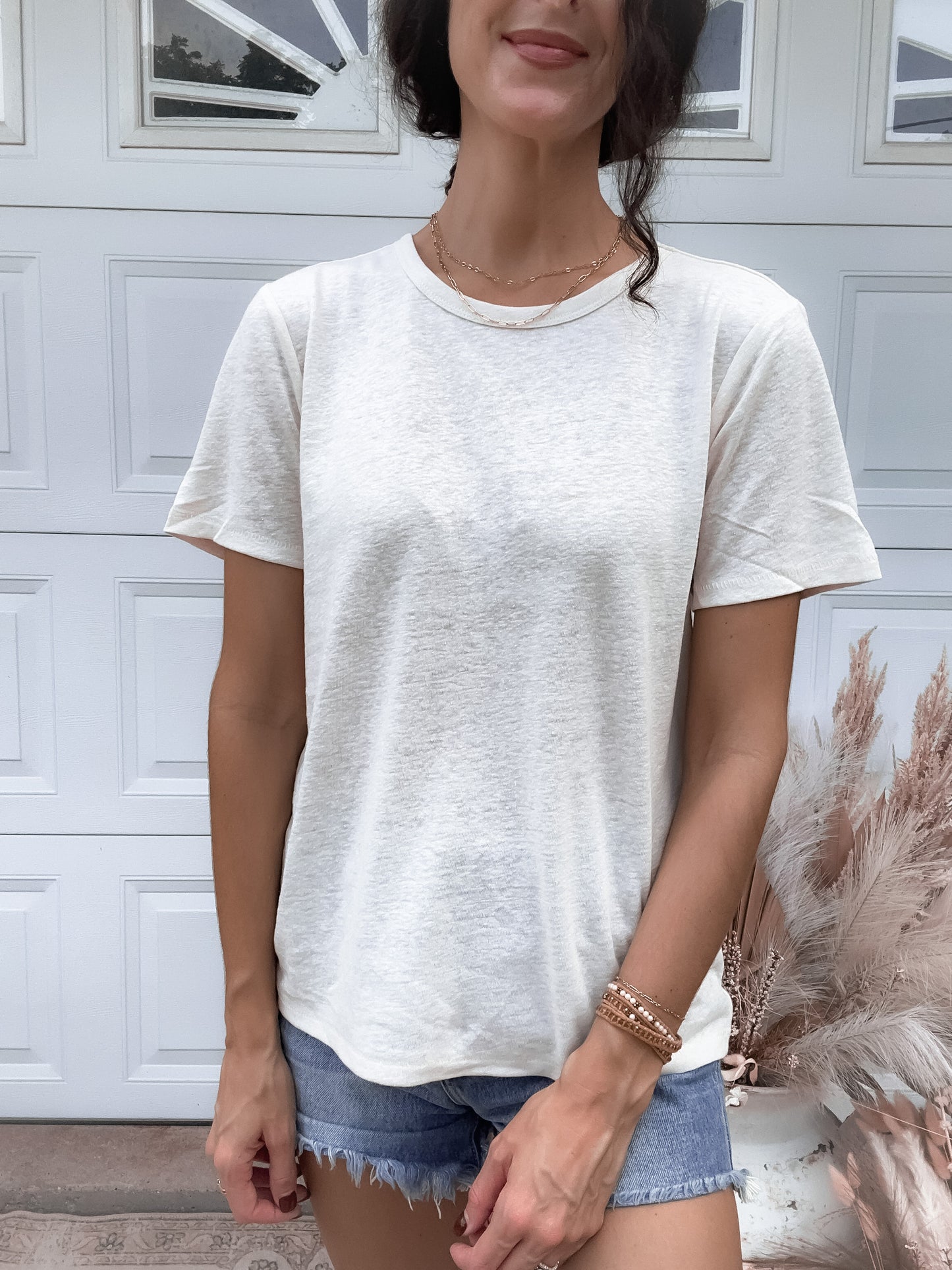 Lolly Basic Tee - Off White