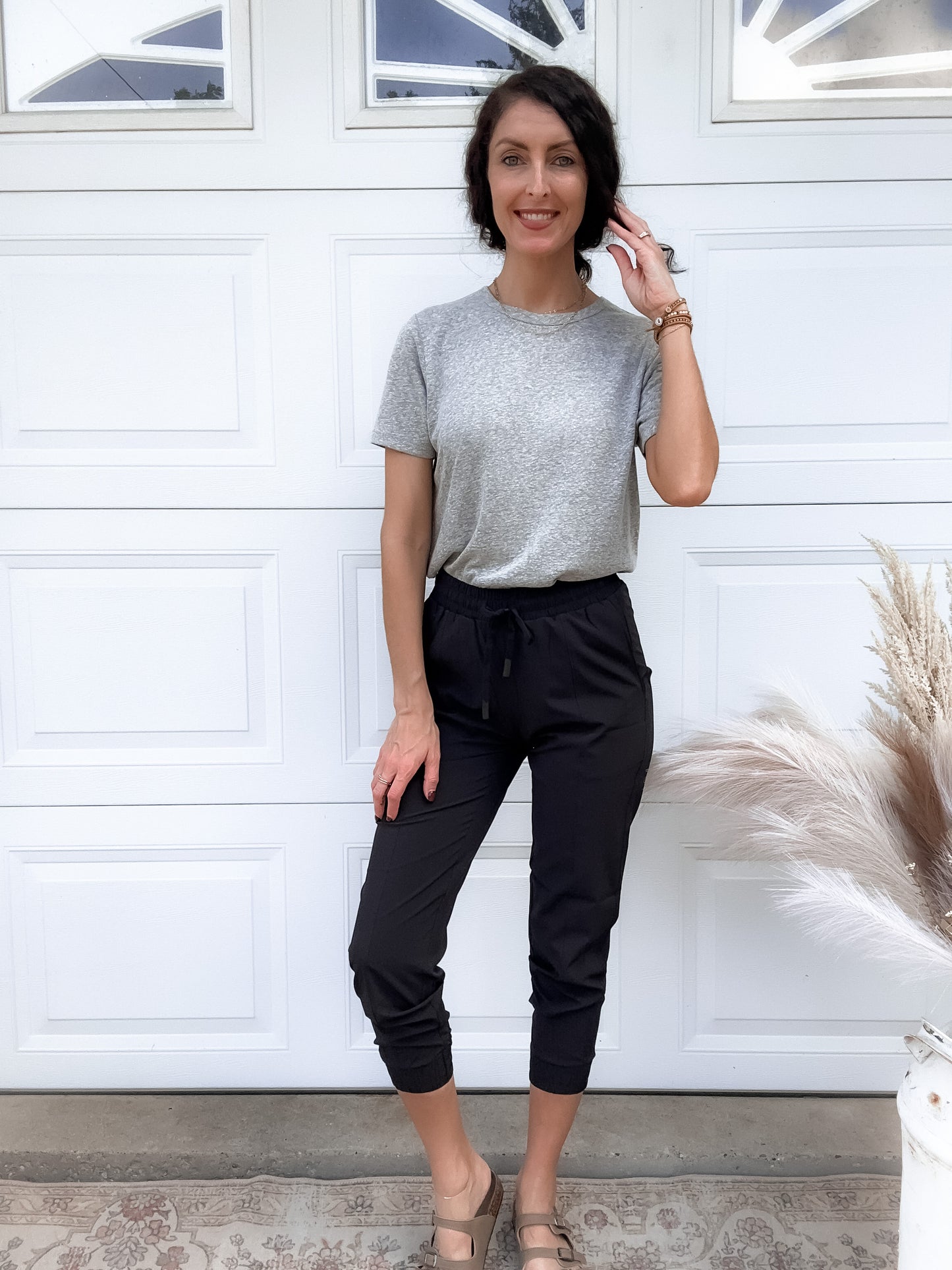 Black Athleisure Joggers