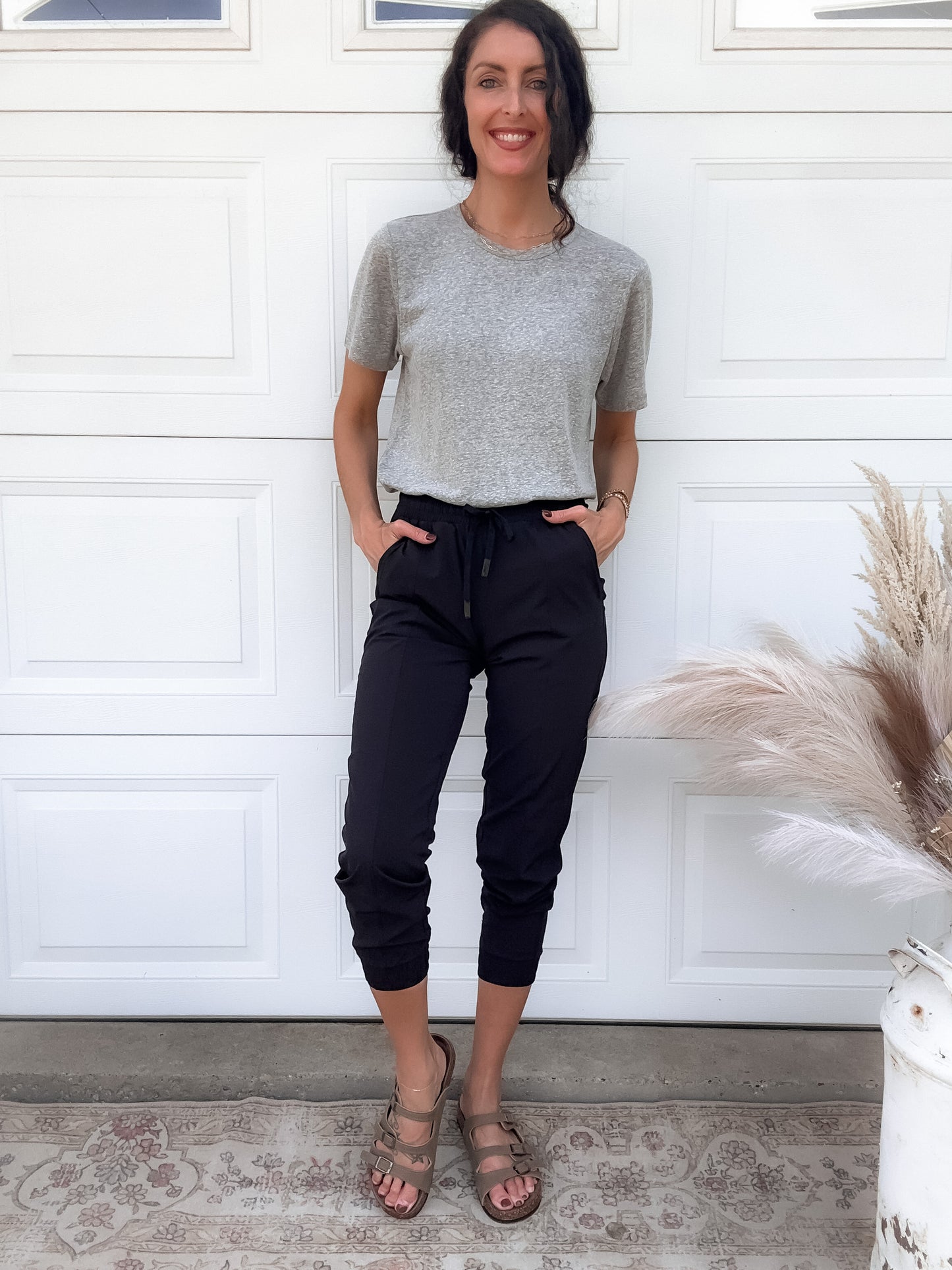 Black Athleisure Joggers