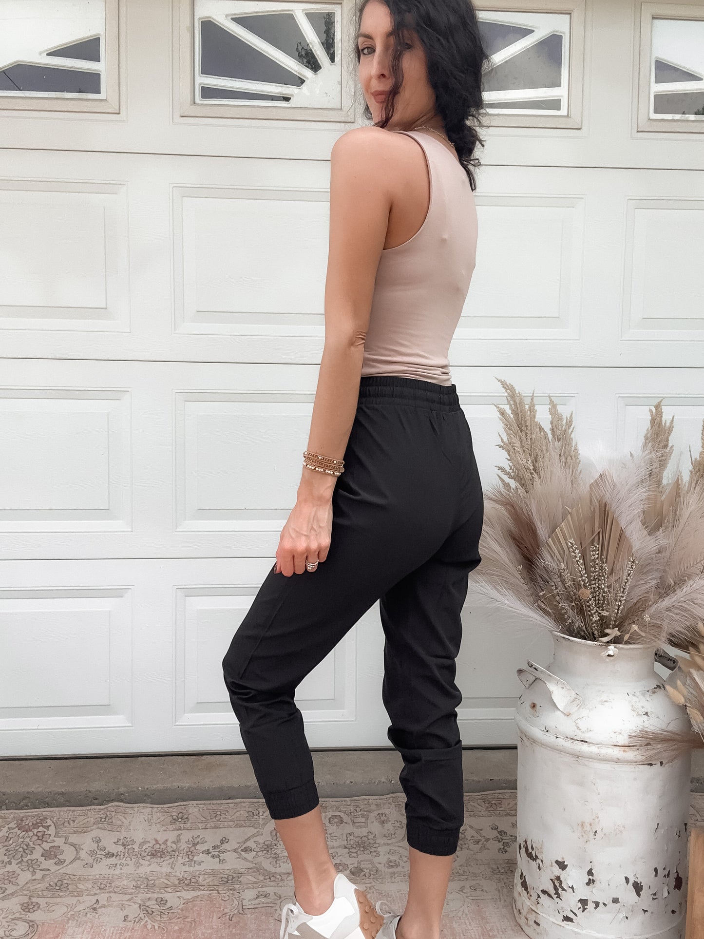Boat Neck Tank - Taupe