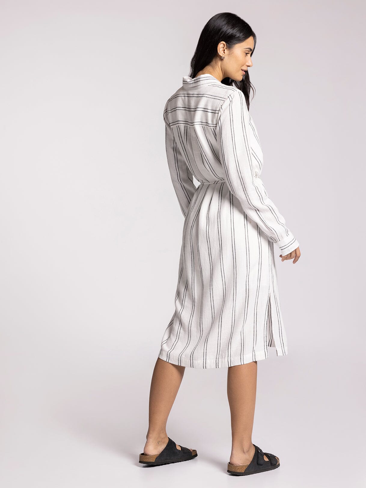 Ainsley Long Sleeve Stripe Dress