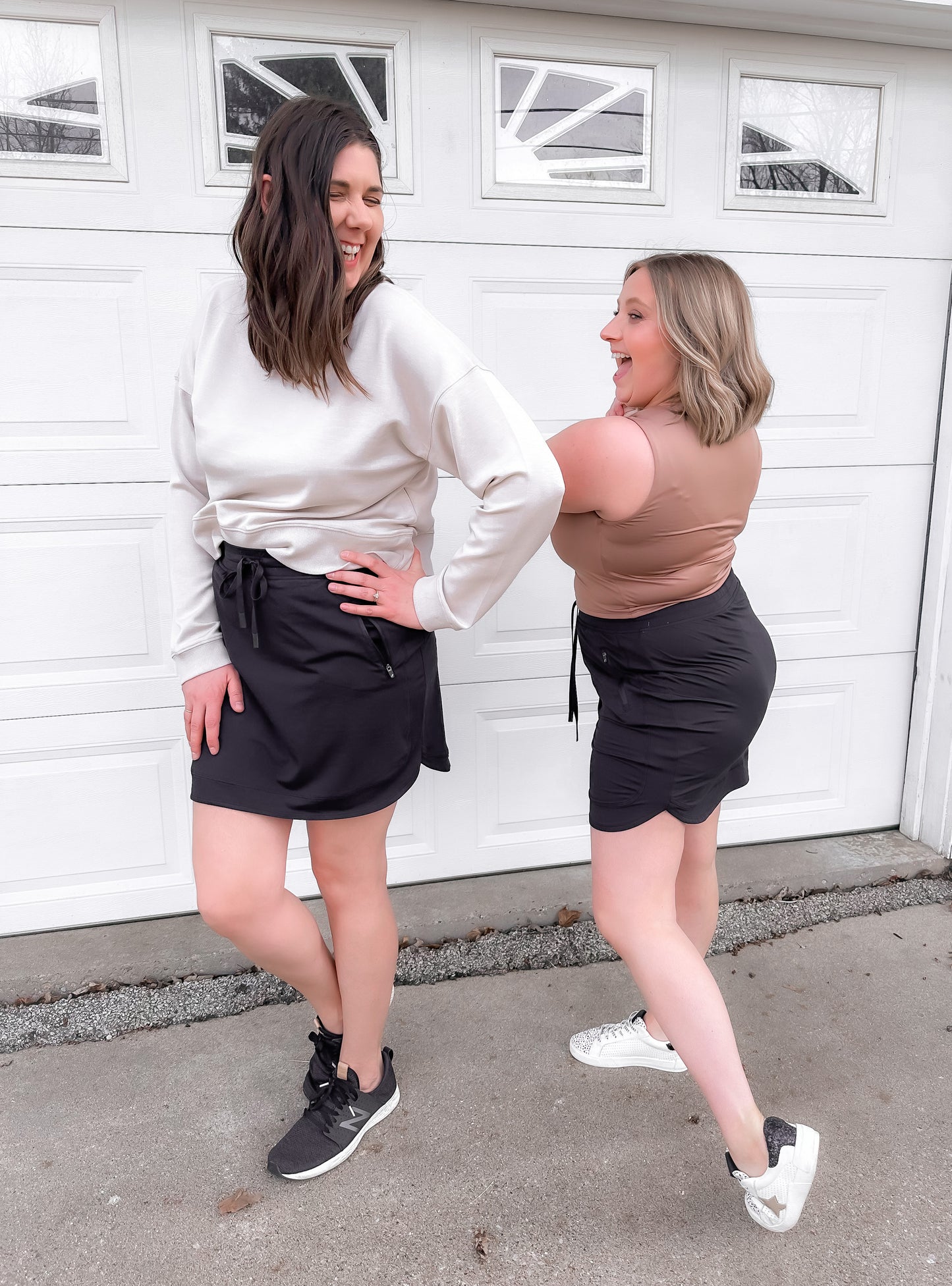 Addison Athletic Skirt - Black