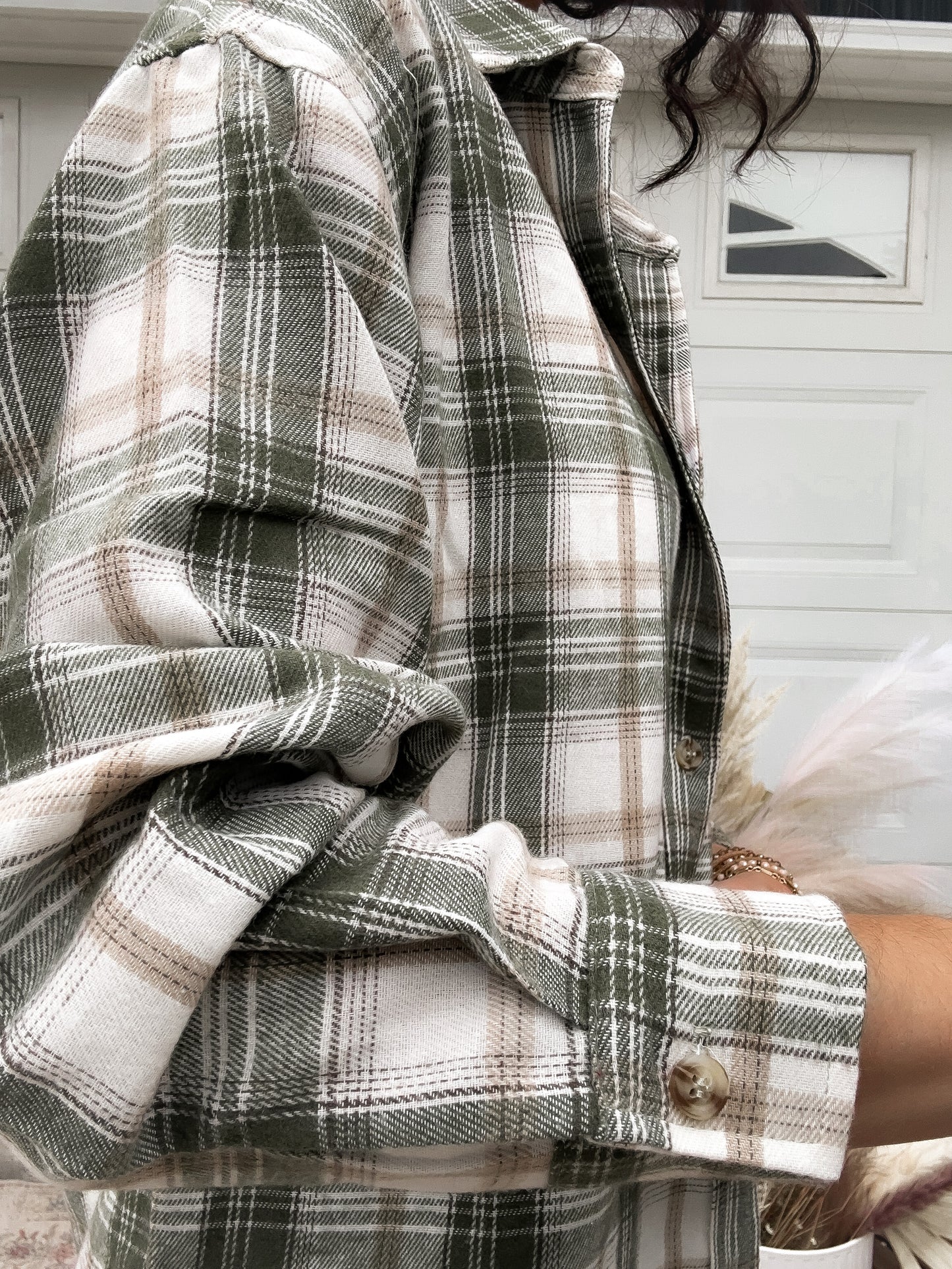 Auggie Olive Button Down