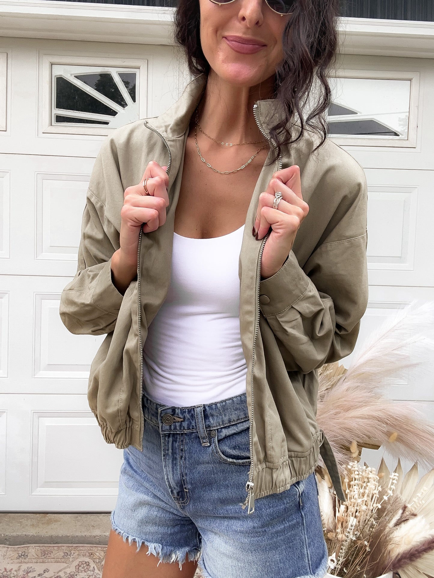 Bomber Jacket - Olive