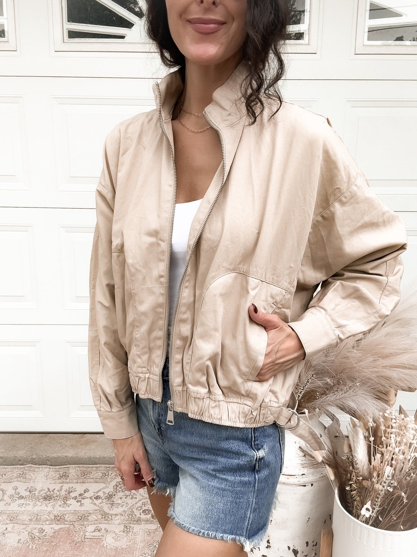 Bomber Jacket - Khaki