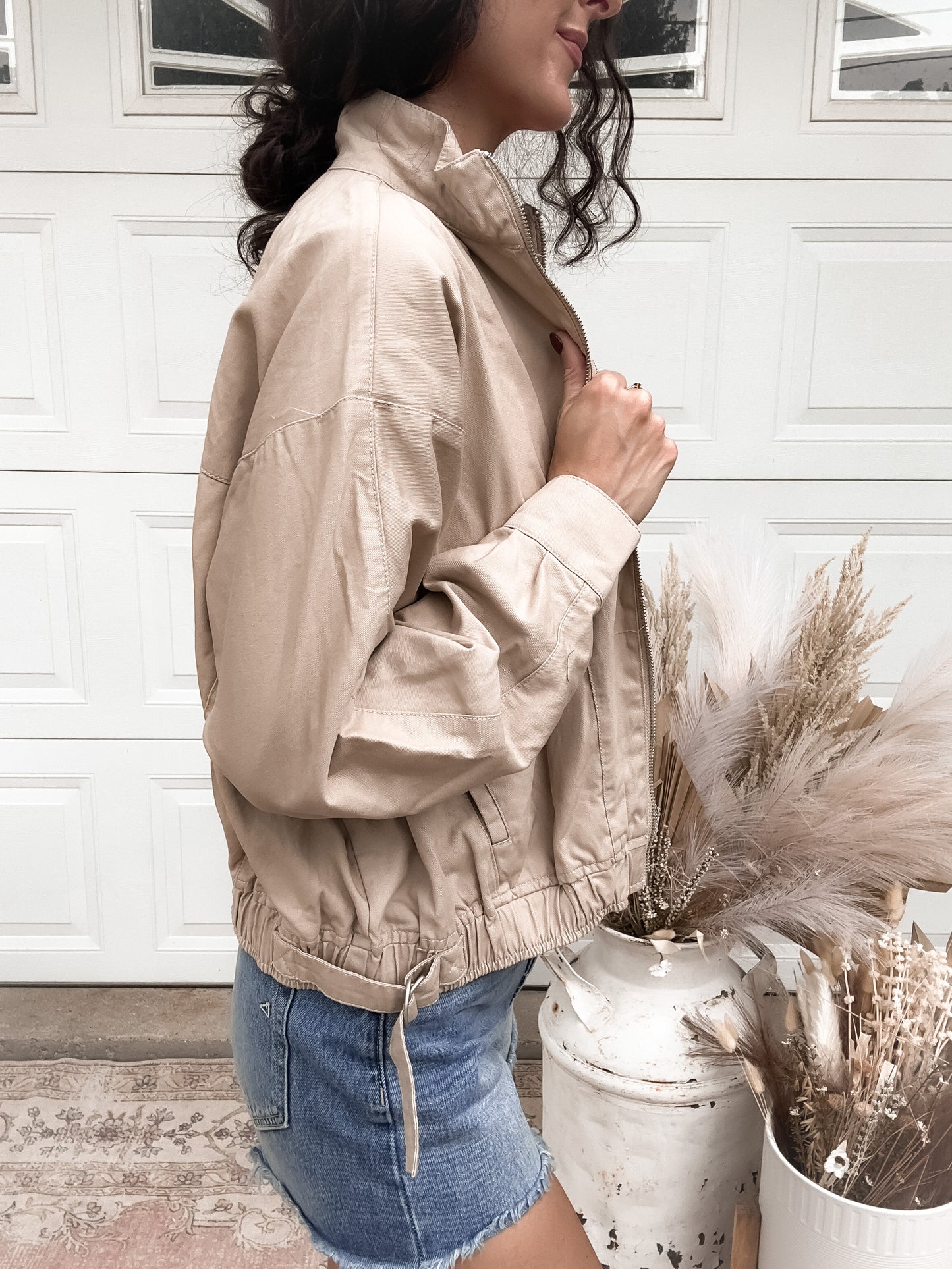 Bomber Jacket - Khaki