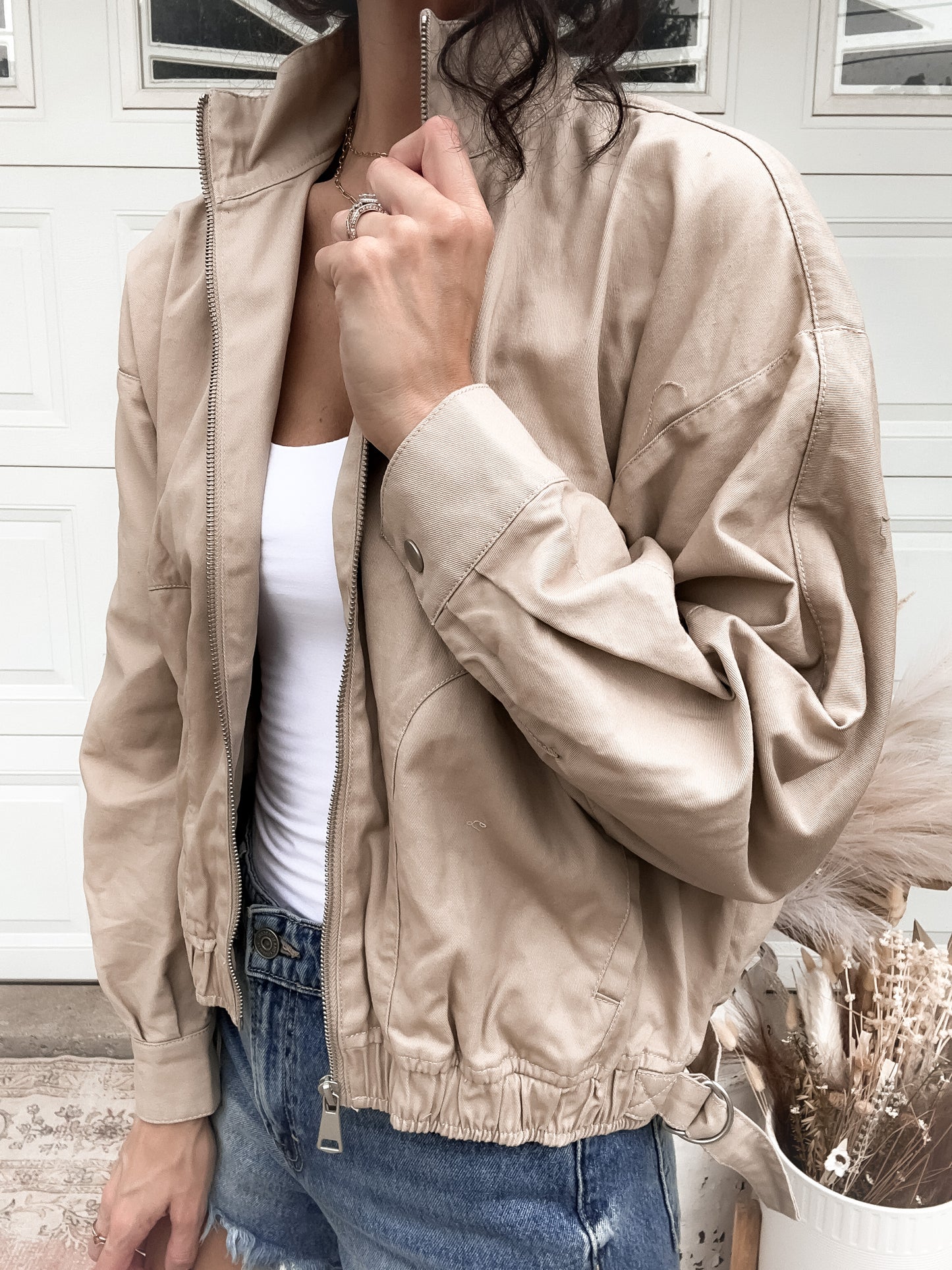 Bomber Jacket - Khaki