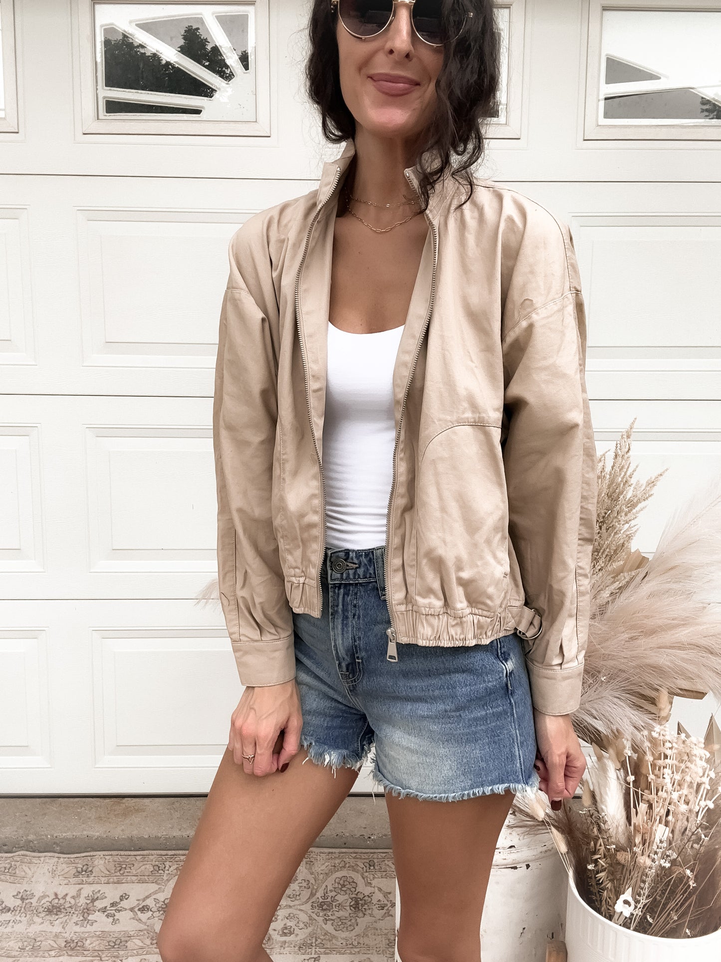 Bomber Jacket - Khaki