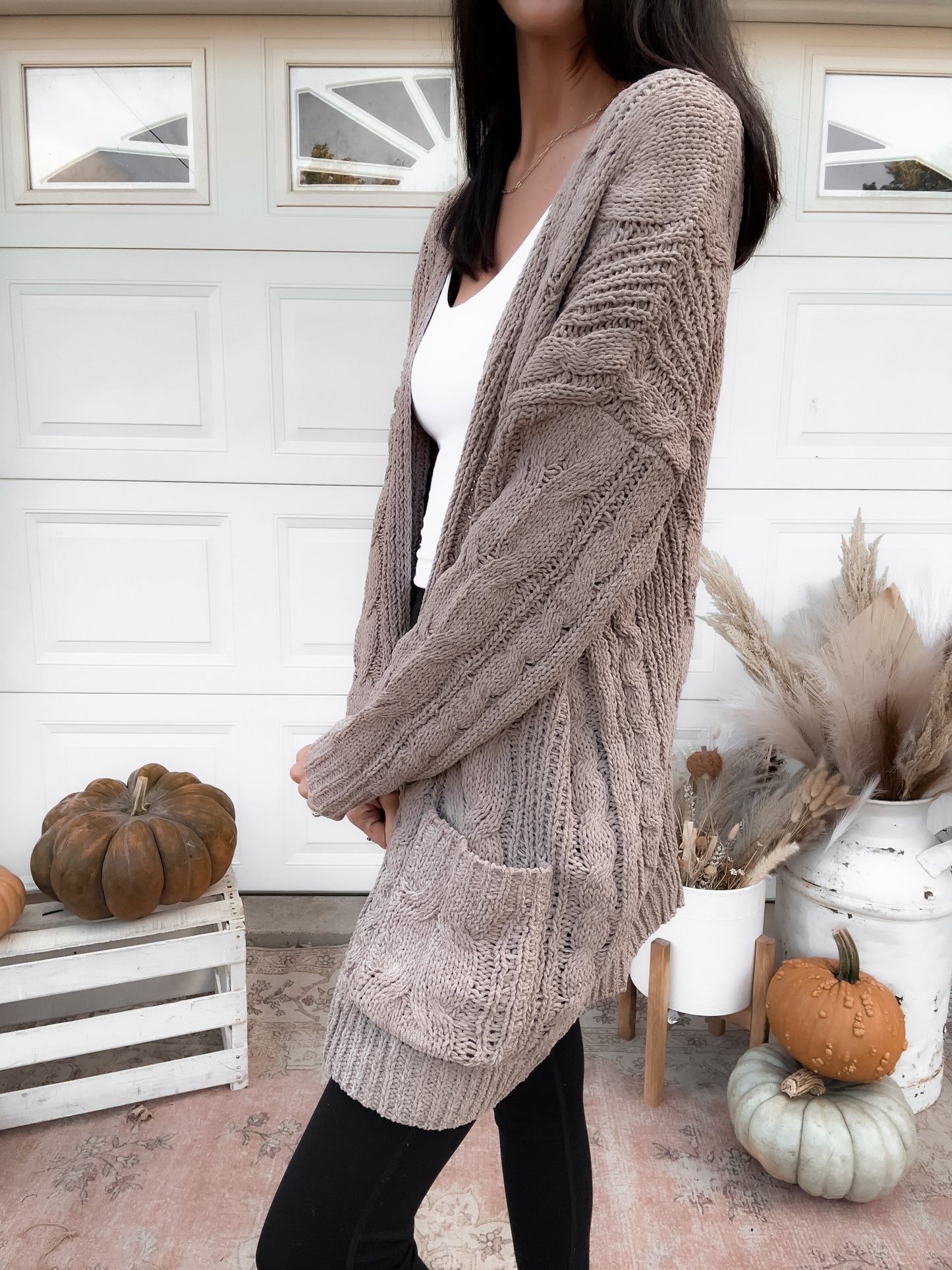 Truffle Knitted Cardigan