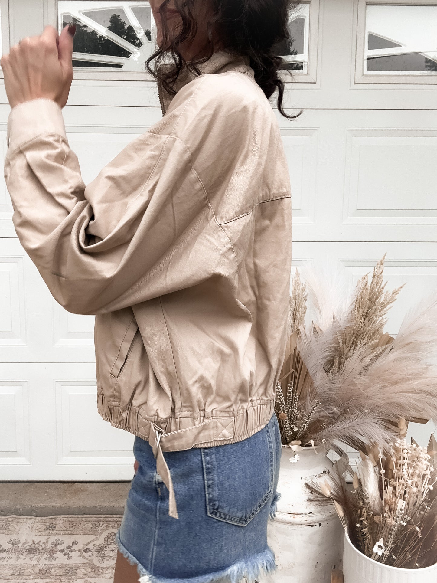 Bomber Jacket - Khaki