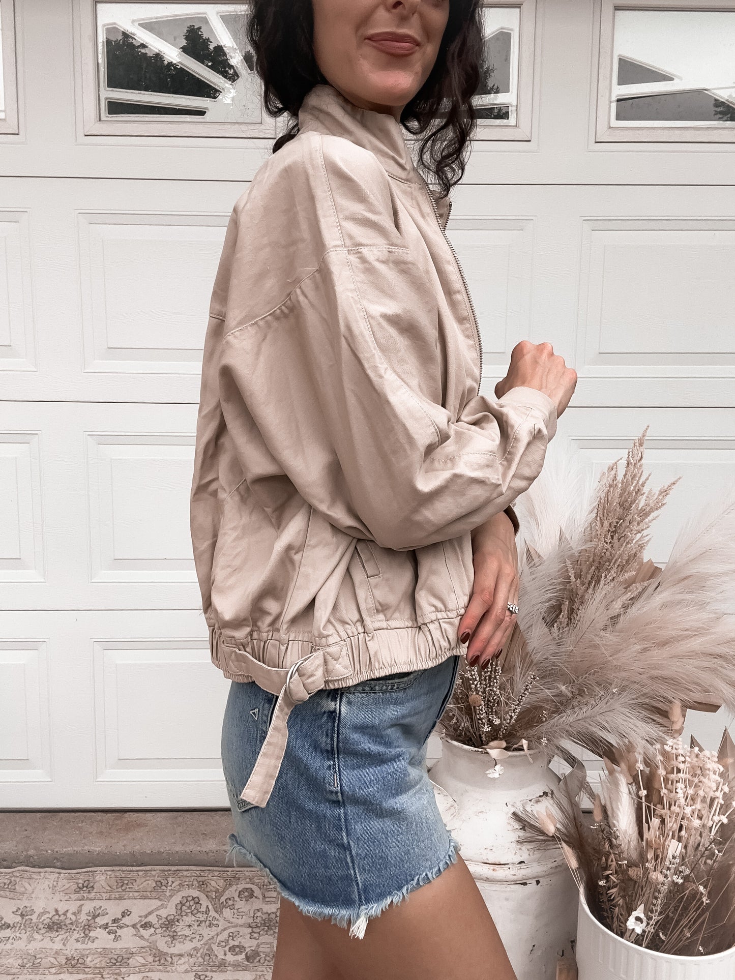 Bomber Jacket - Khaki