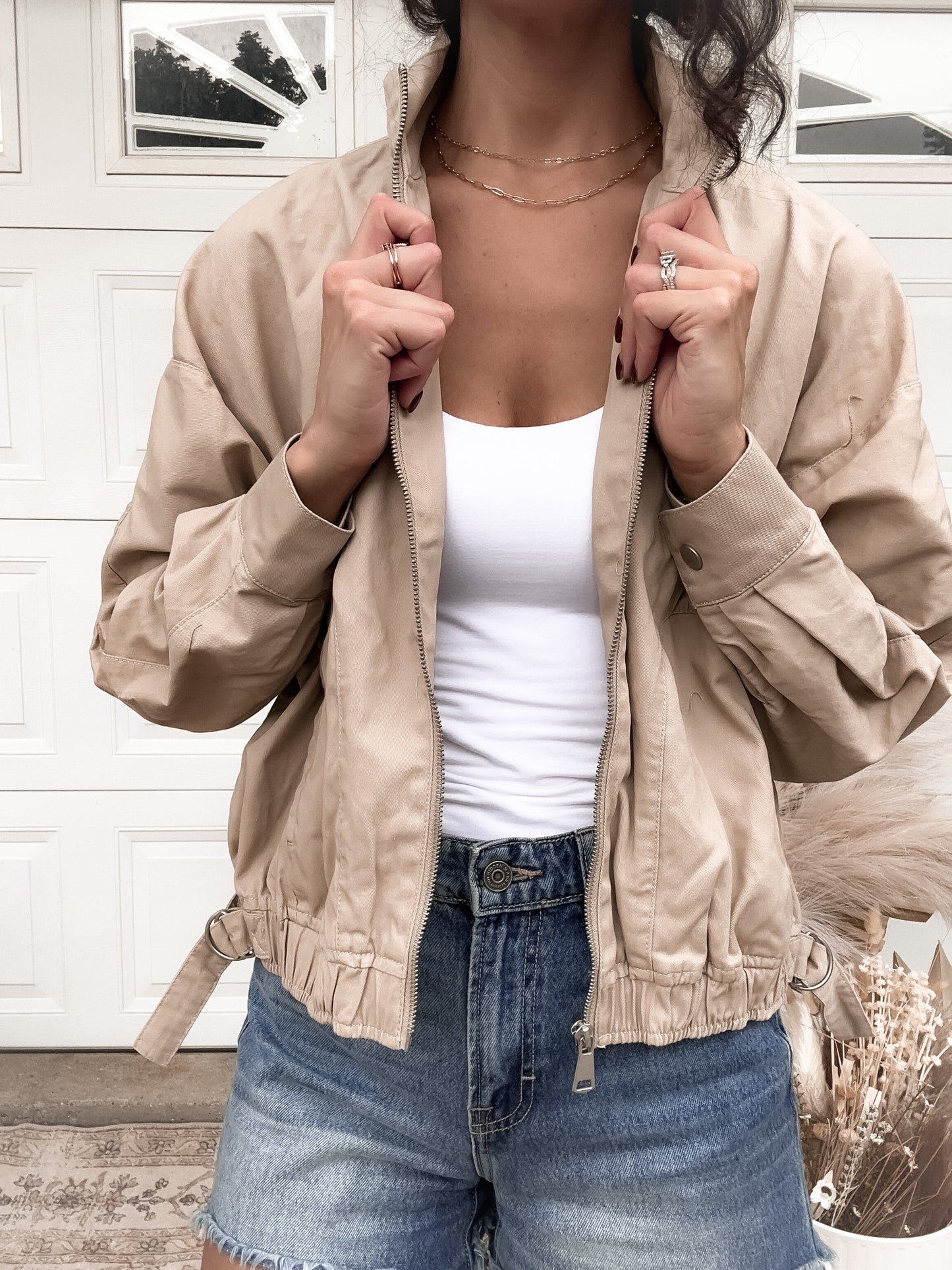 Bomber Jacket - Khaki