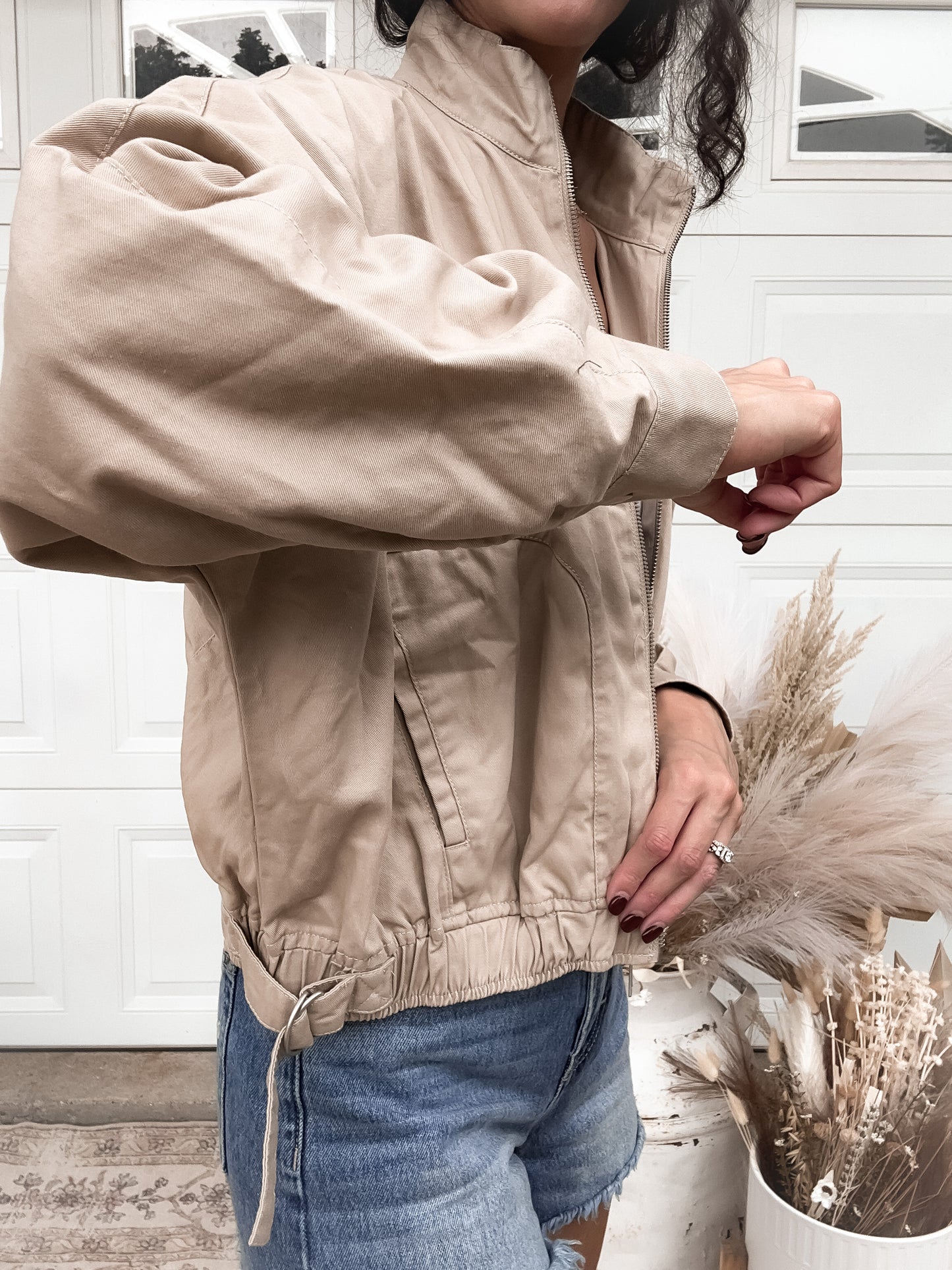Bomber Jacket - Khaki