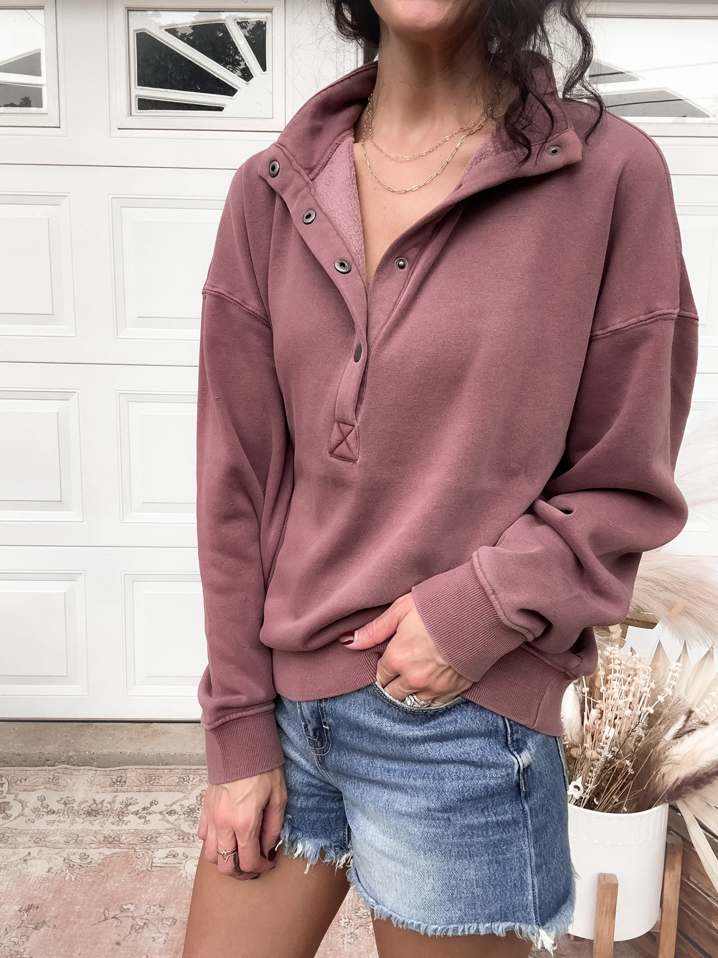 Vanessa Pullover - Malbec