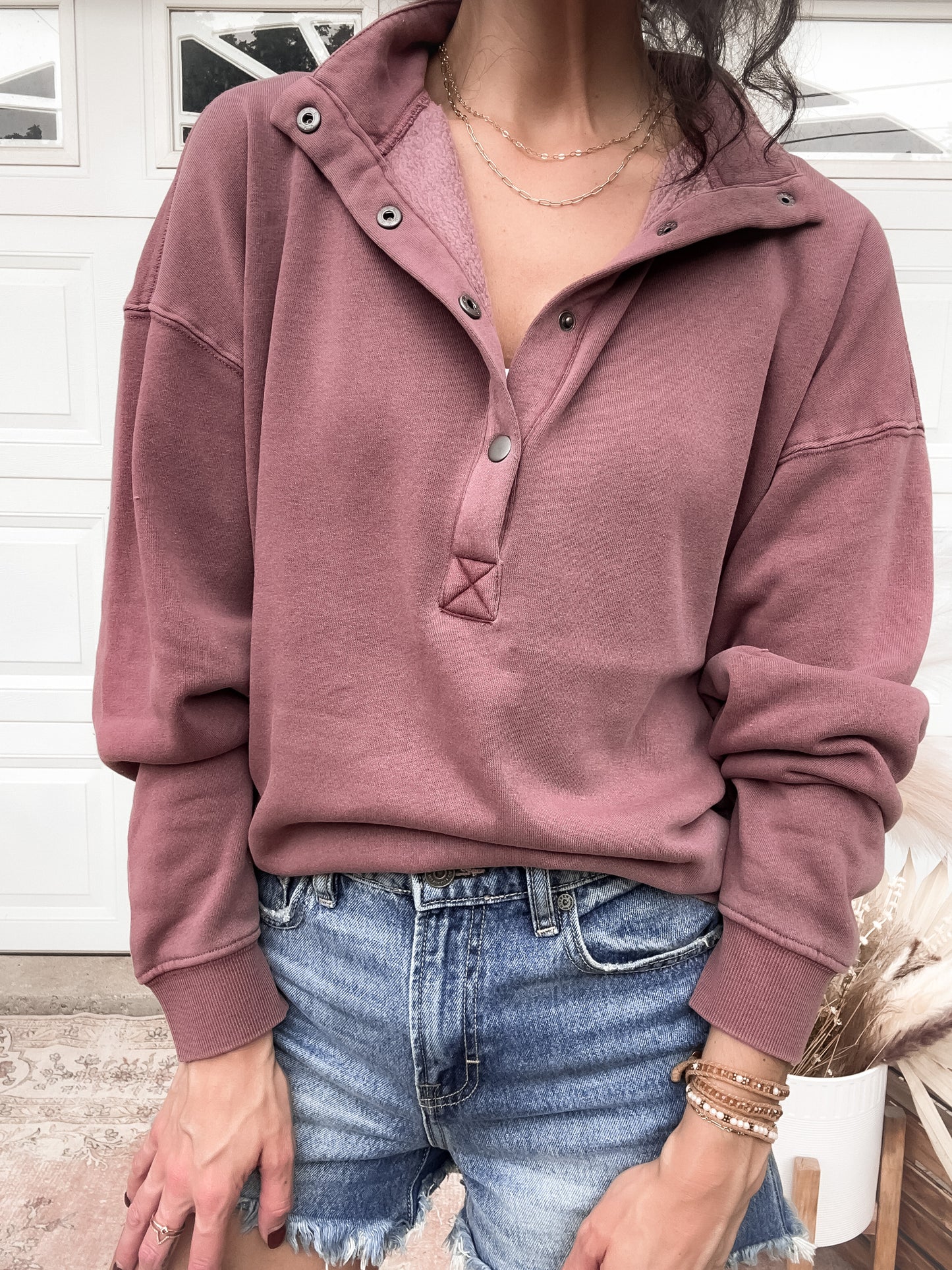 Vanessa Pullover - Malbec
