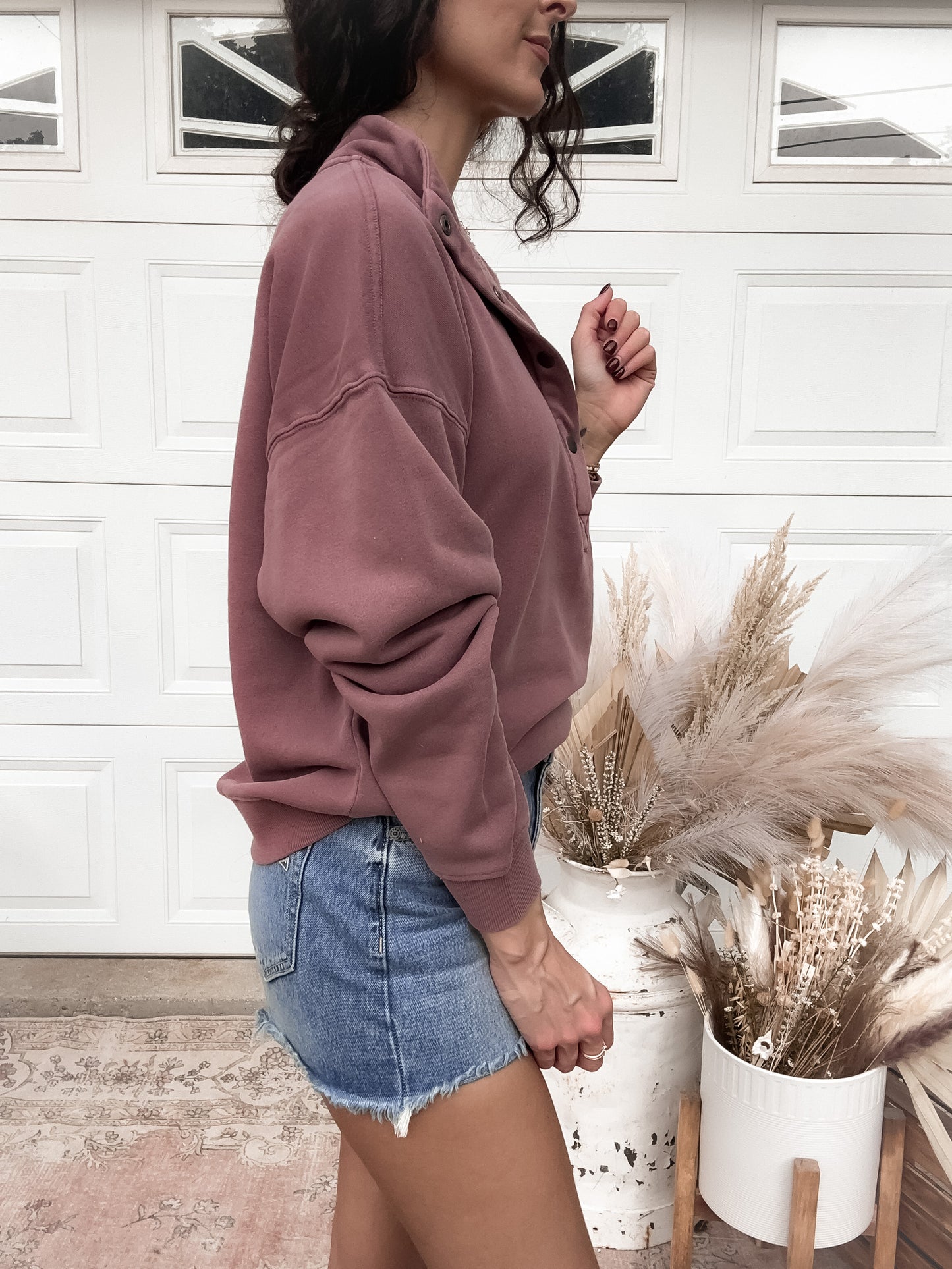 Vanessa Pullover - Malbec
