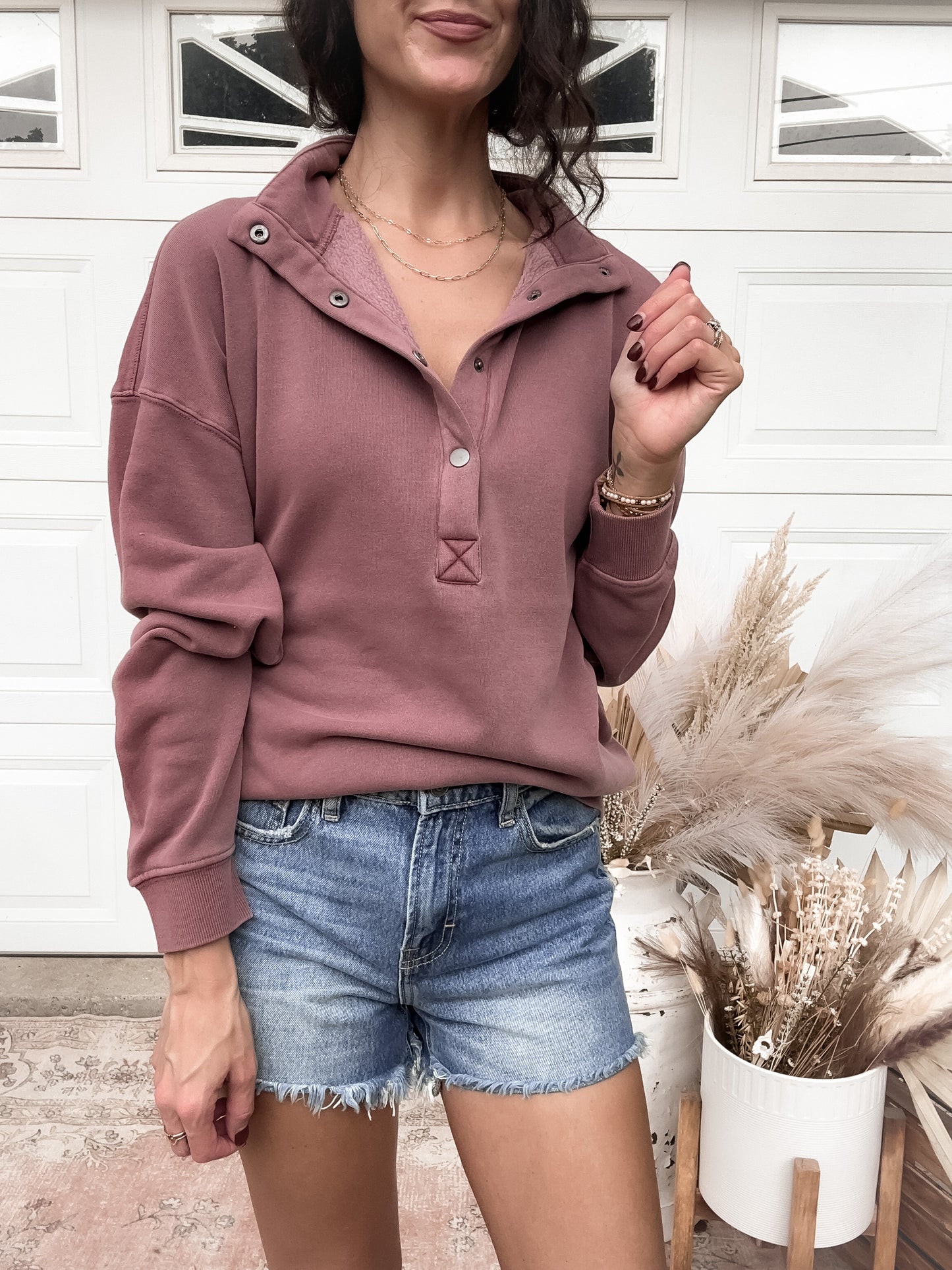 Vanessa Pullover - Malbec