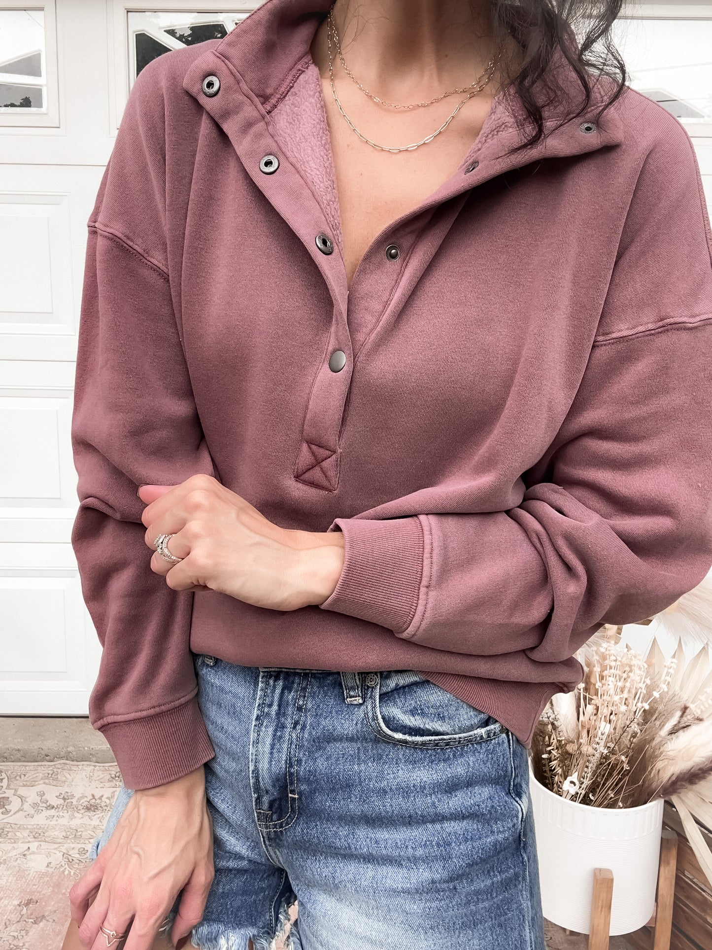 Vanessa Pullover - Malbec