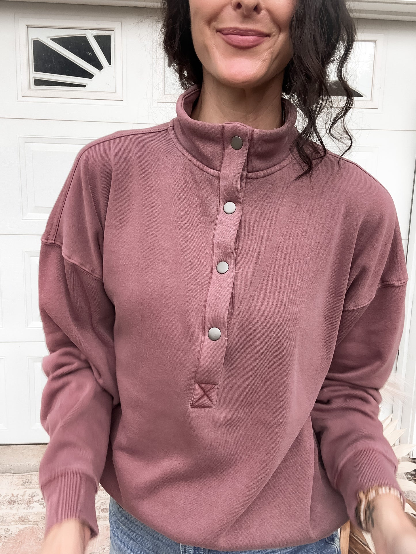 Vanessa Pullover - Malbec