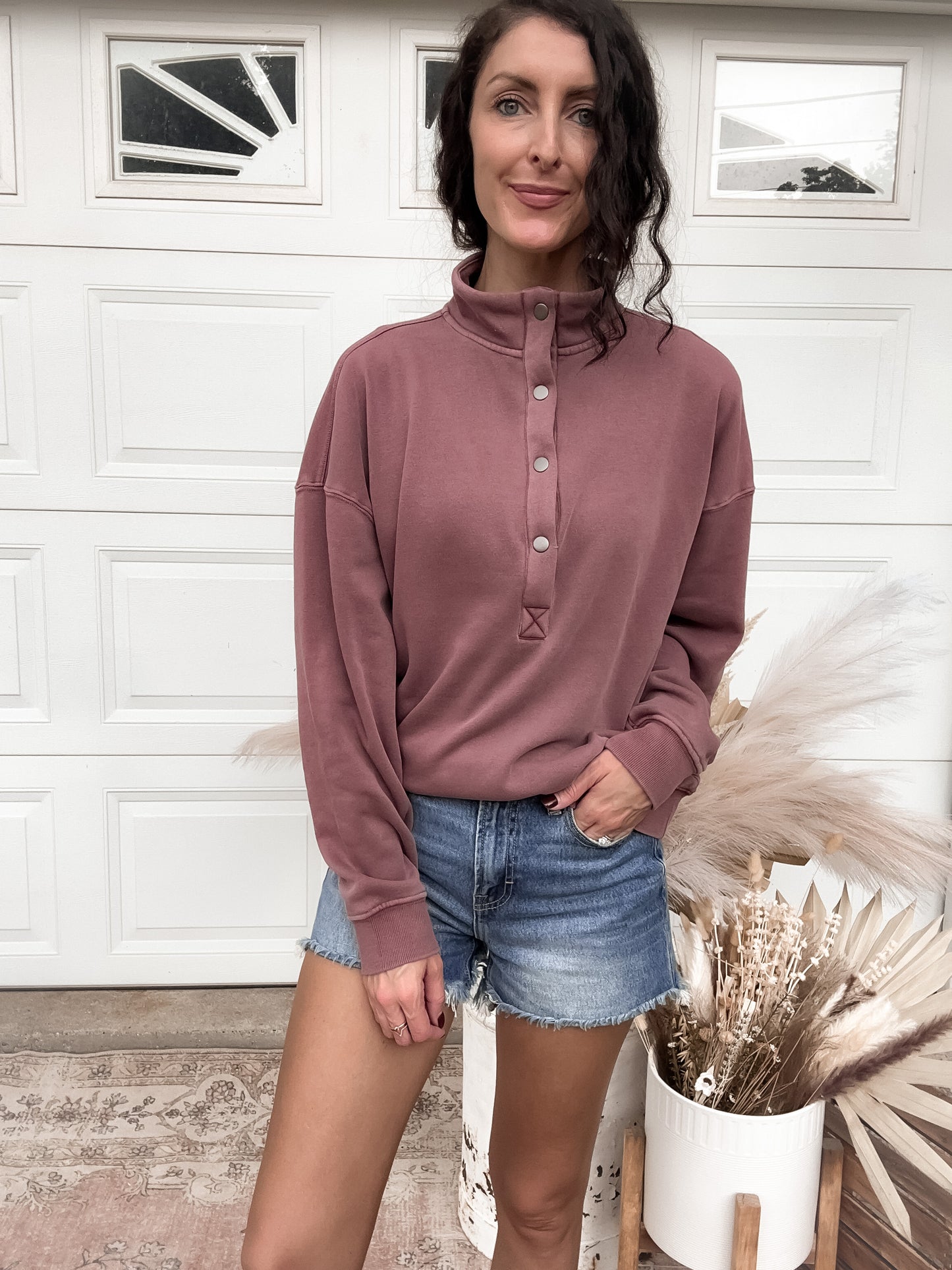 Vanessa Pullover - Malbec