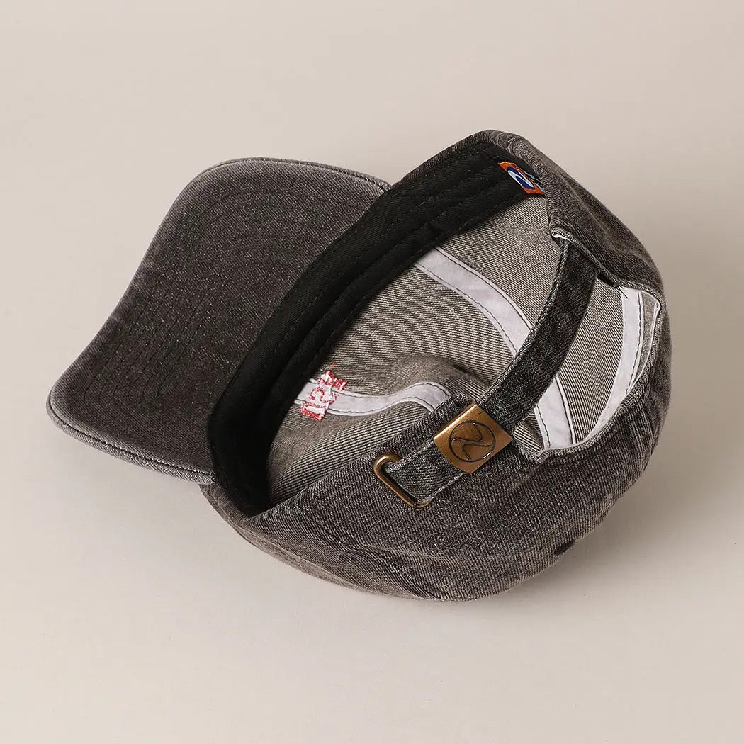 USA Embroidered Hat - Black