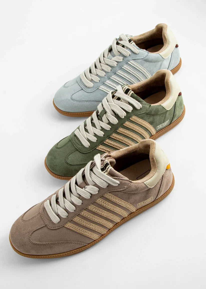 Stevie Sneaker - Mink Suede