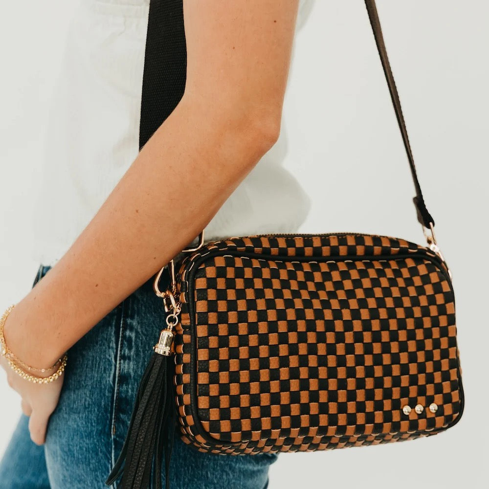 Woven Willow Camera Crossbody
