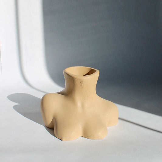 Vivian Bust Vase -  Sand