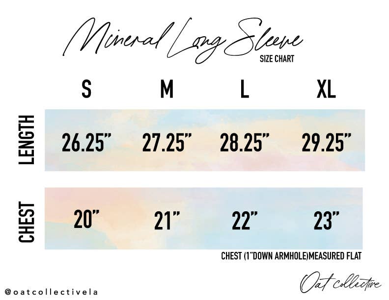 GOLF WIVES Mineral Washed Long Sleeve Graphic