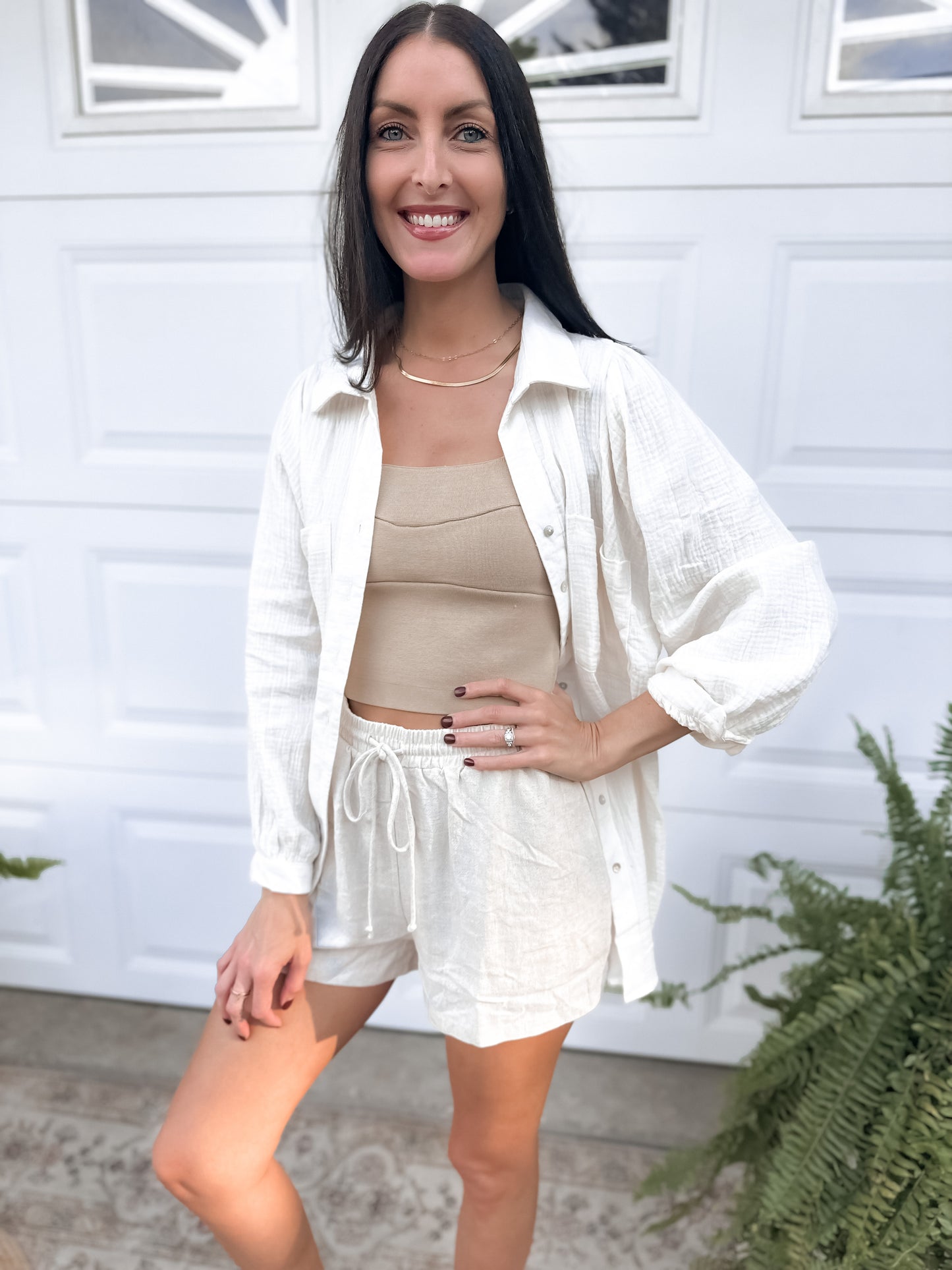 Wide Strap Brami - Taupe