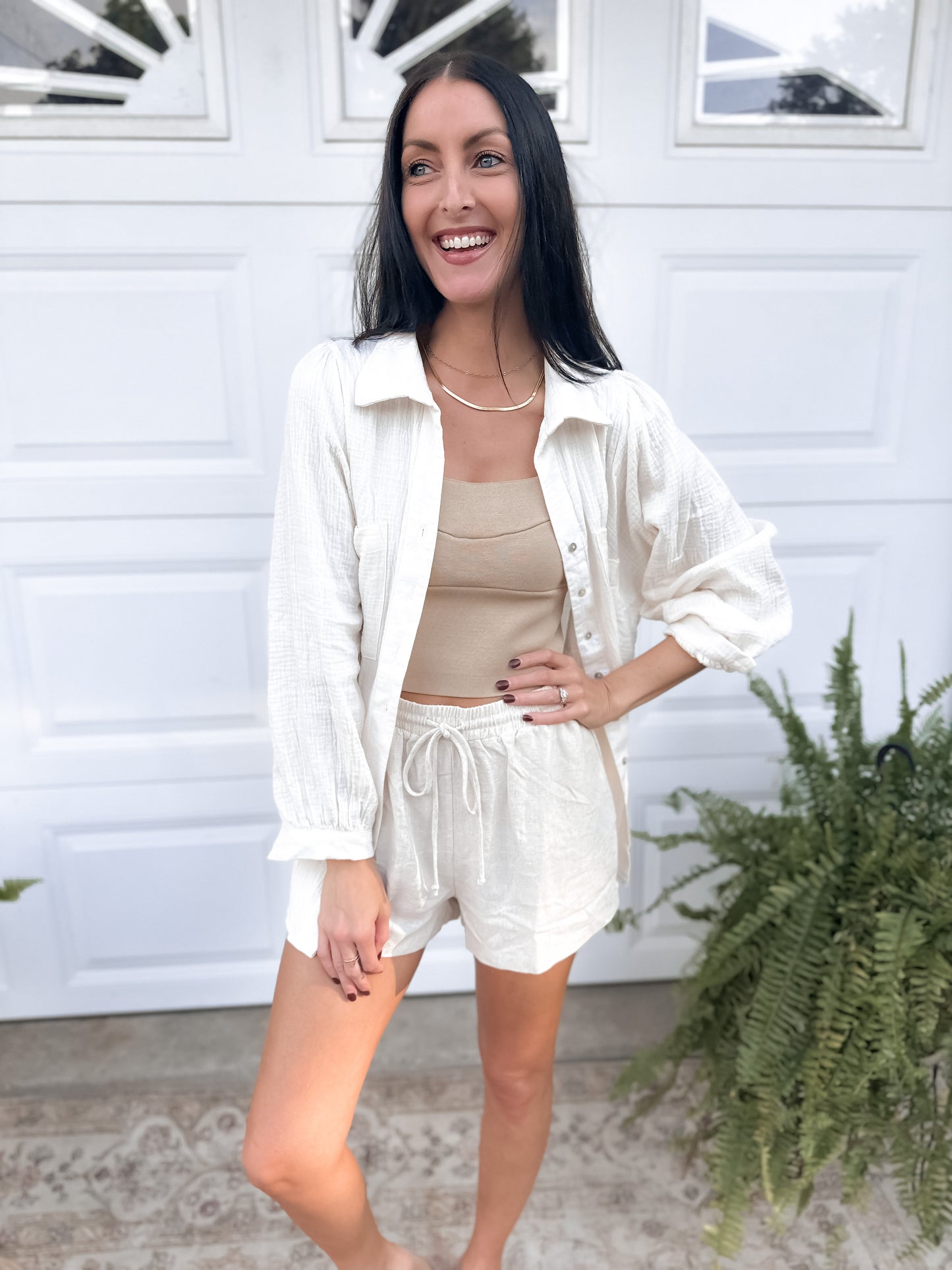 Wide Strap Brami - Taupe