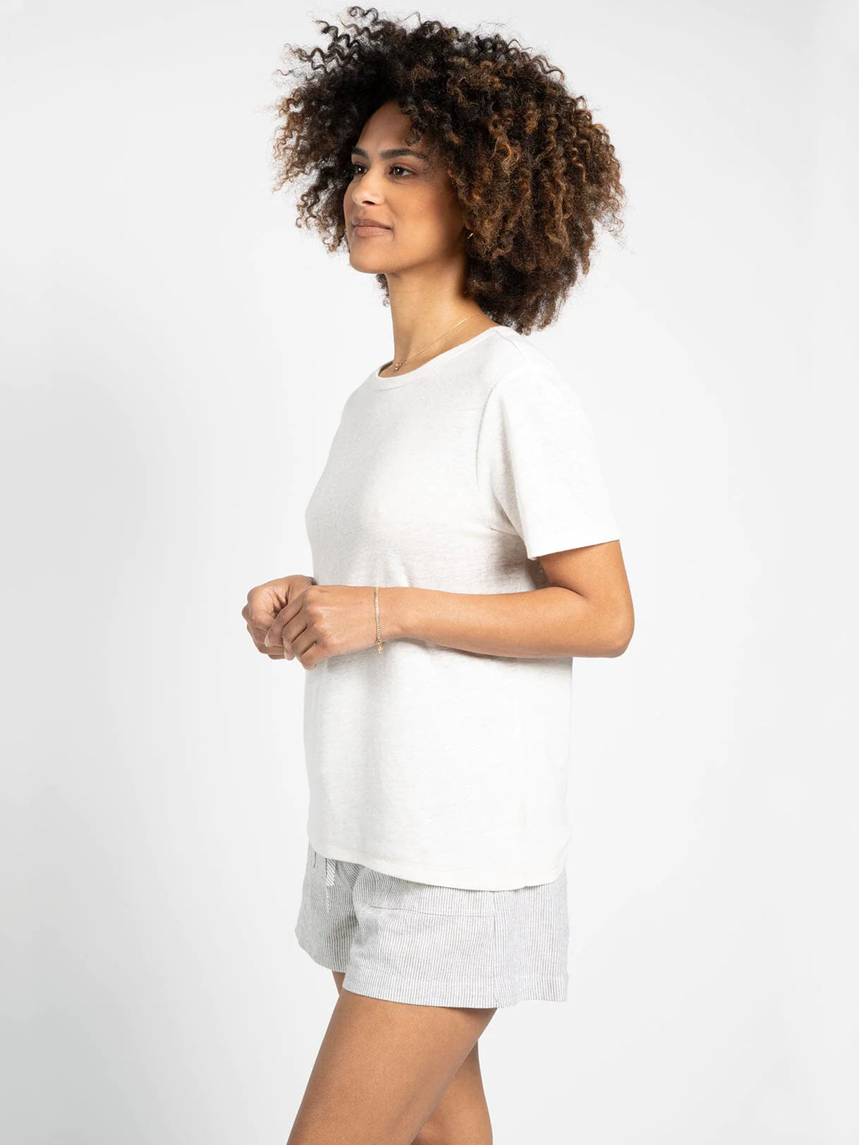 Lolly Basic Tee - Off White