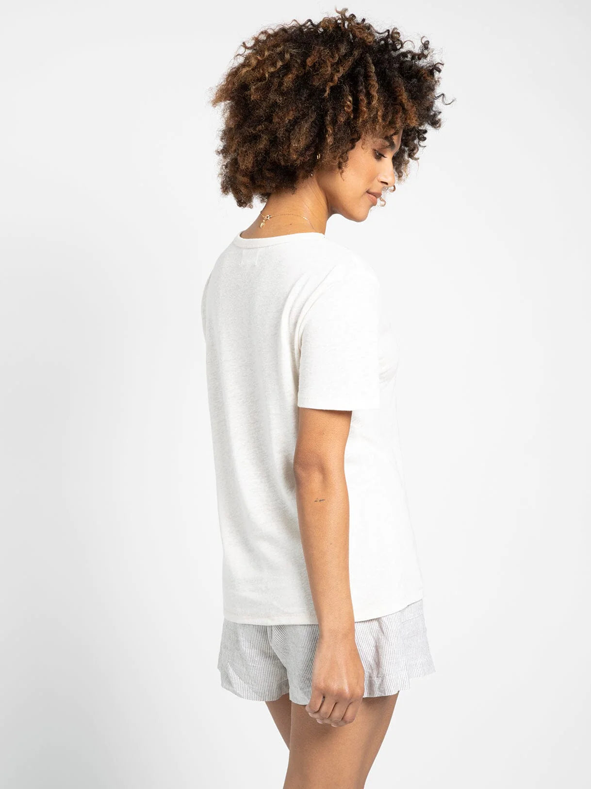 Lolly Basic Tee - Off White