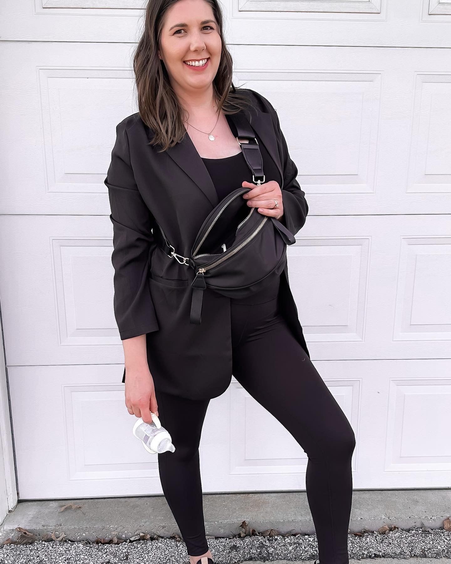Oversized Jacket Blazer - Black