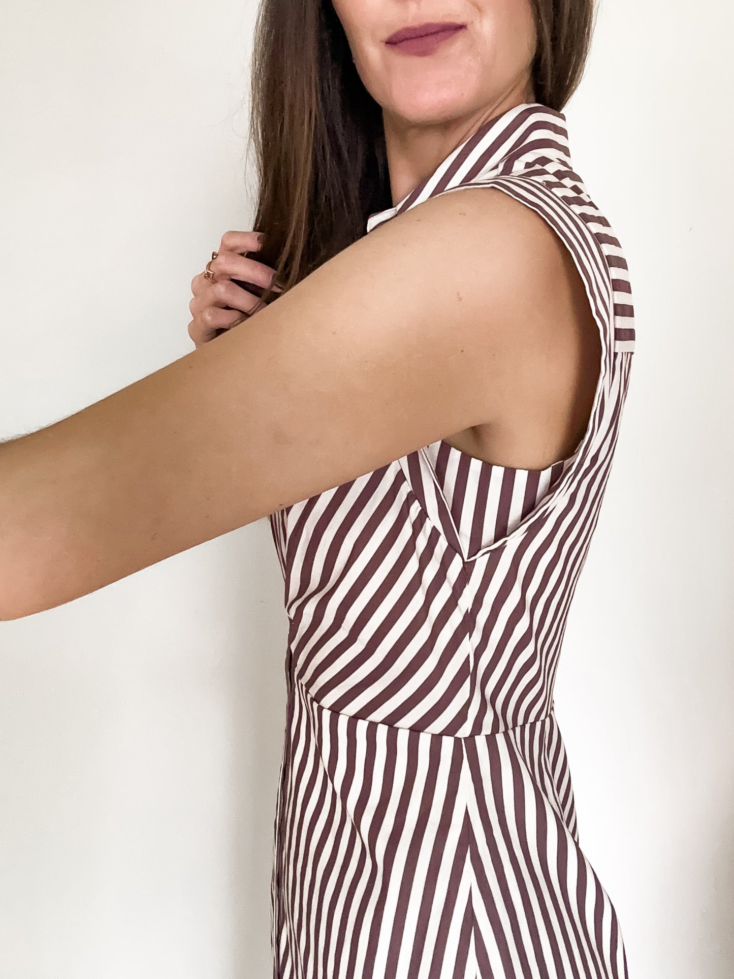Weston Stripe Midi Dress