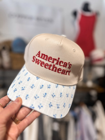 America's Sweetheart Vintage Trucker Hats Grad Gift