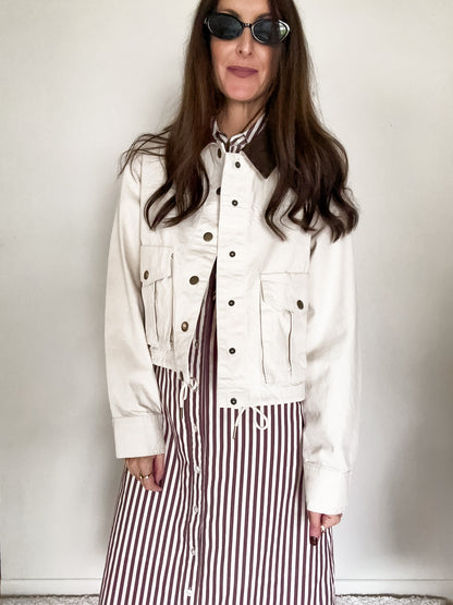 Weston Stripe Midi Dress