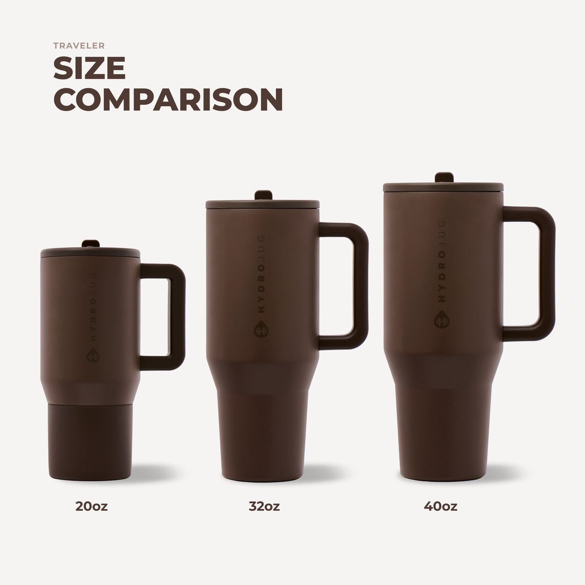 Chestnut Traveler Tumbler HydroJug - 32oz