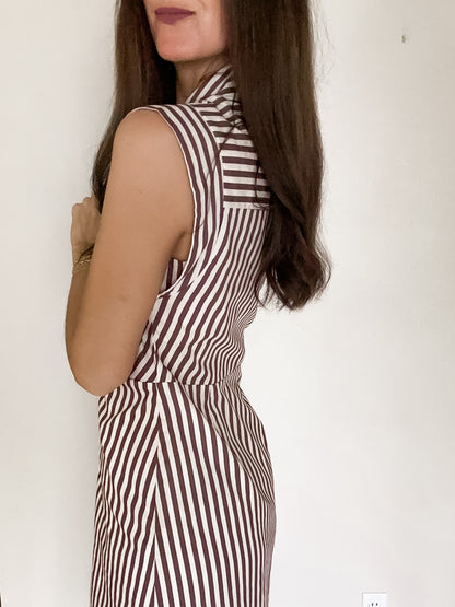 Weston Stripe Midi Dress