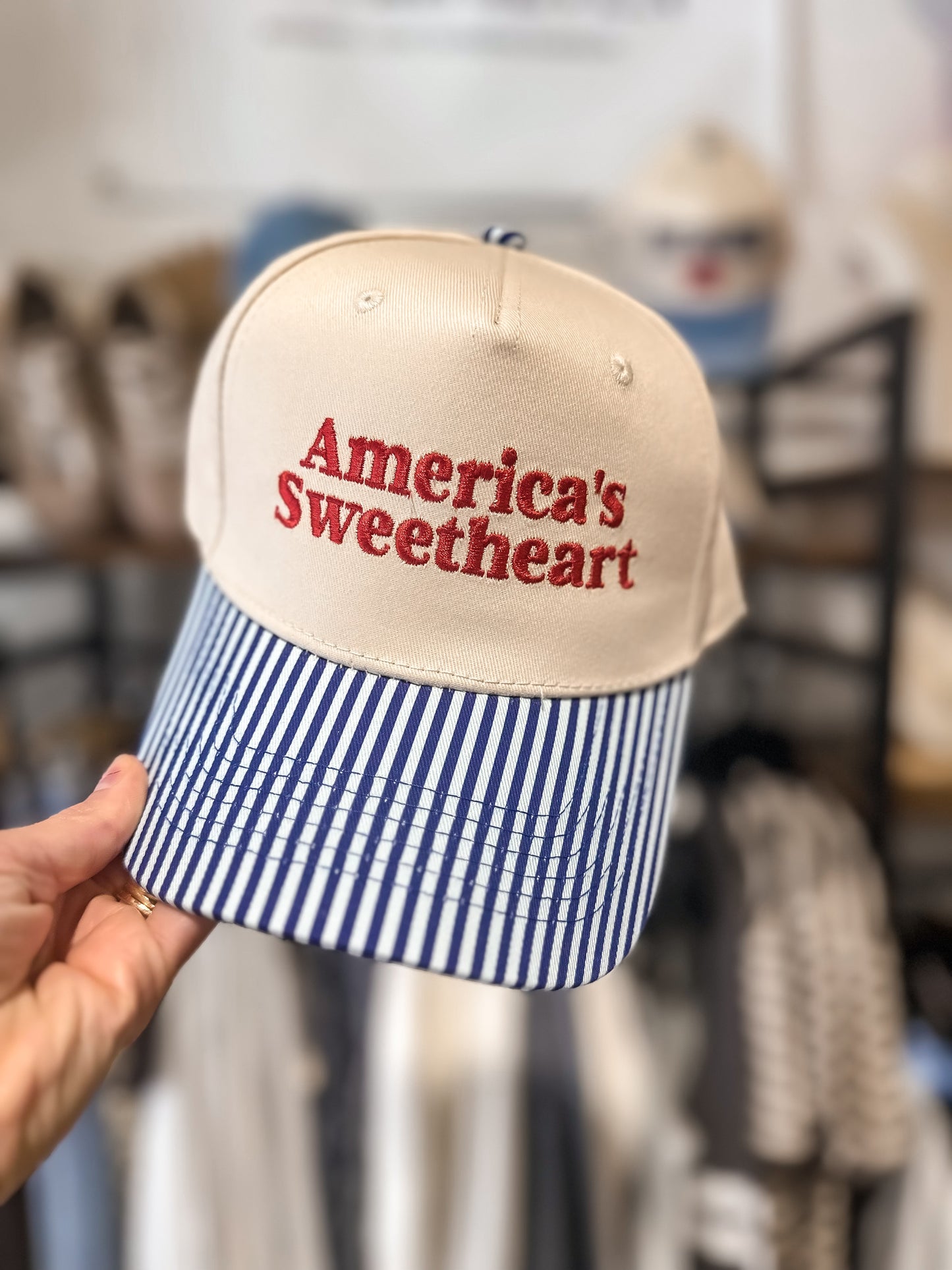 America's Sweetheart Vintage Trucker Hats Grad Gift