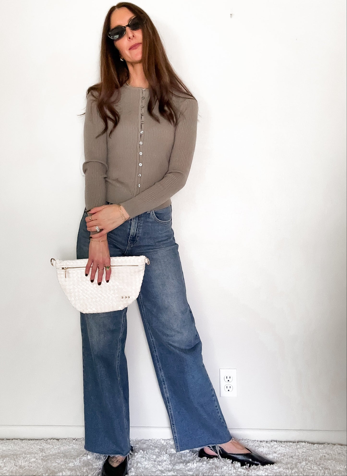 Jackson Button Cardigan Top