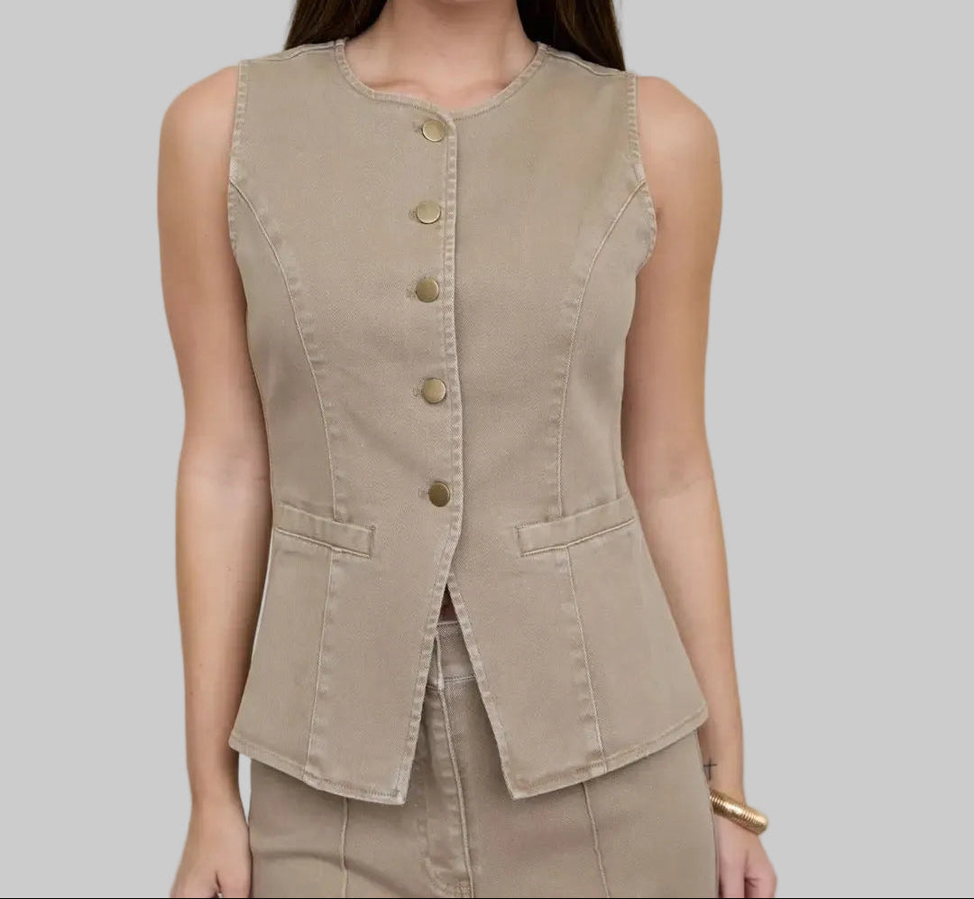 Kaden Vest Top