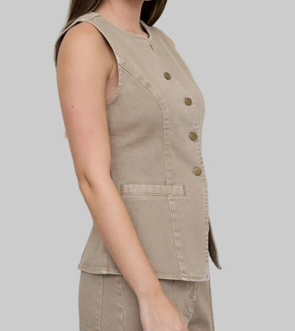Kaden Vest Top